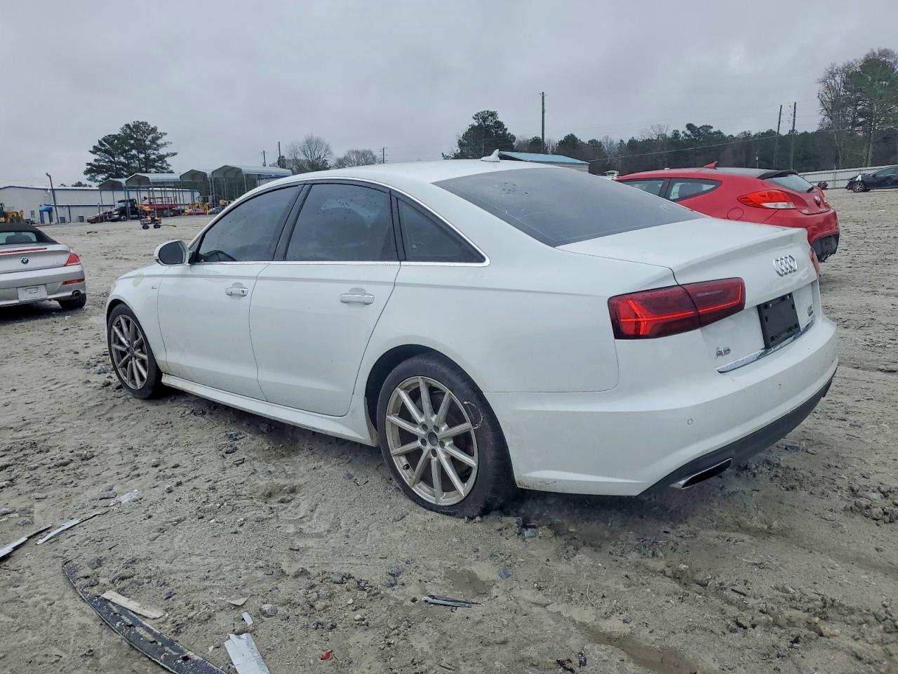 2018 Audi A6 Premium Plus White vin: WAUG8AFCXJN046449