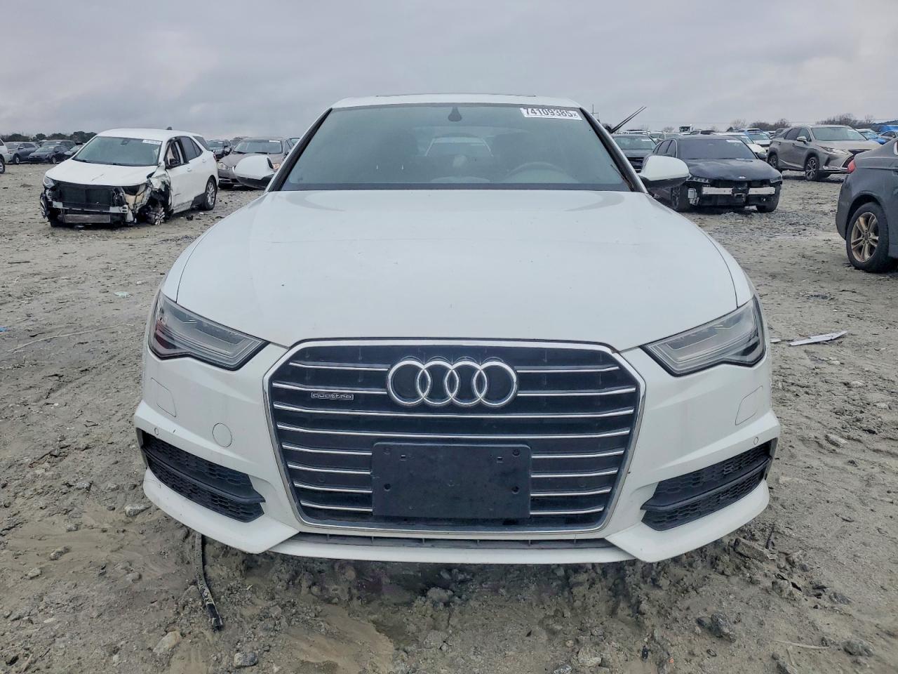 2018 Audi A6 Premium Plus White vin: WAUG8AFCXJN046449