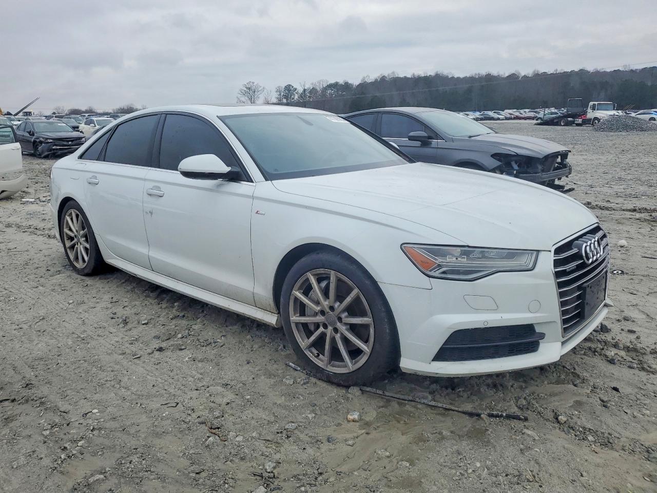 2018 Audi A6 Premium Plus White vin: WAUG8AFCXJN046449