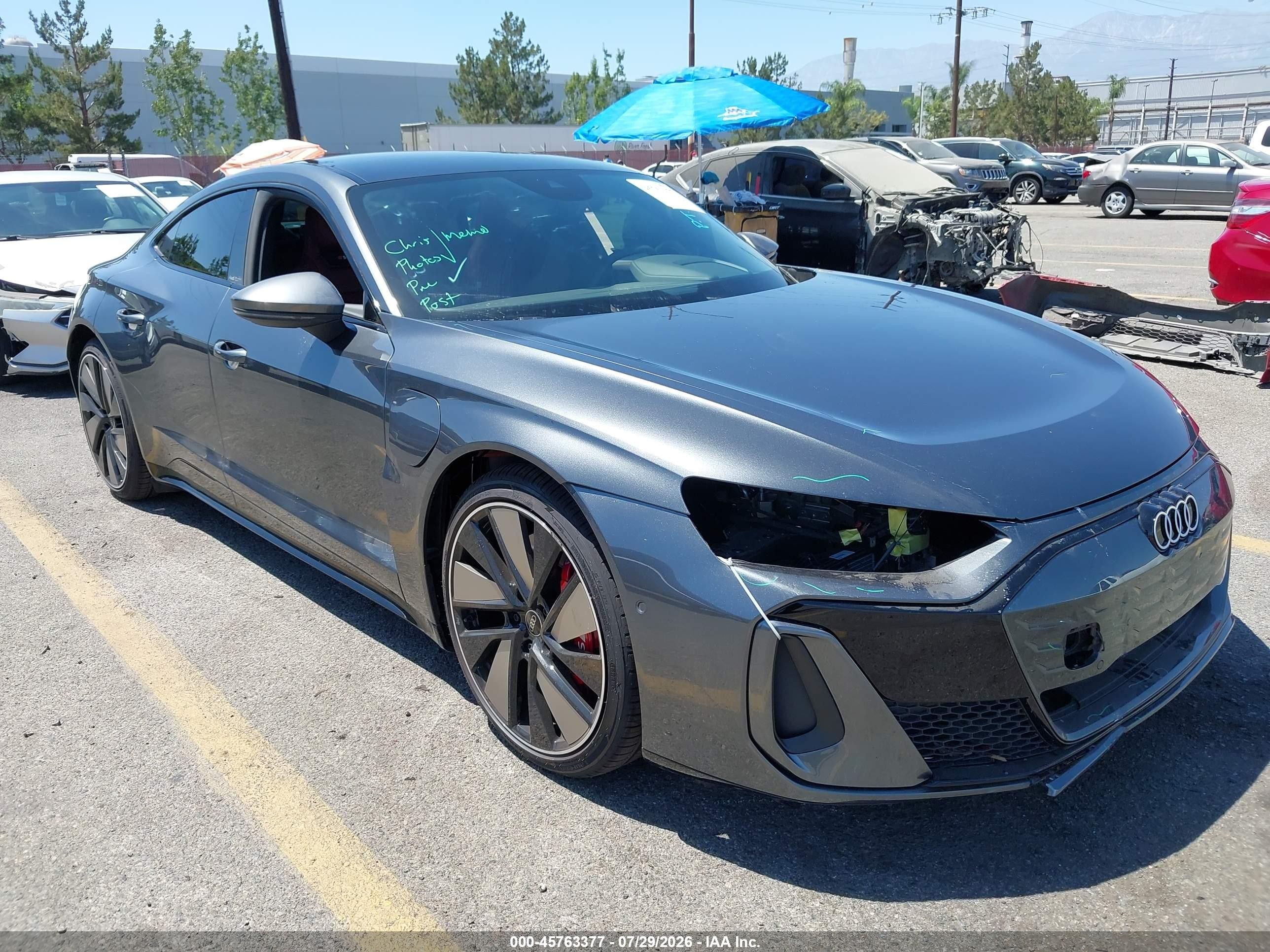 2025 Audi S E-tron Gt Premium Plus Brown vin: WAUG9BFW6S7001687