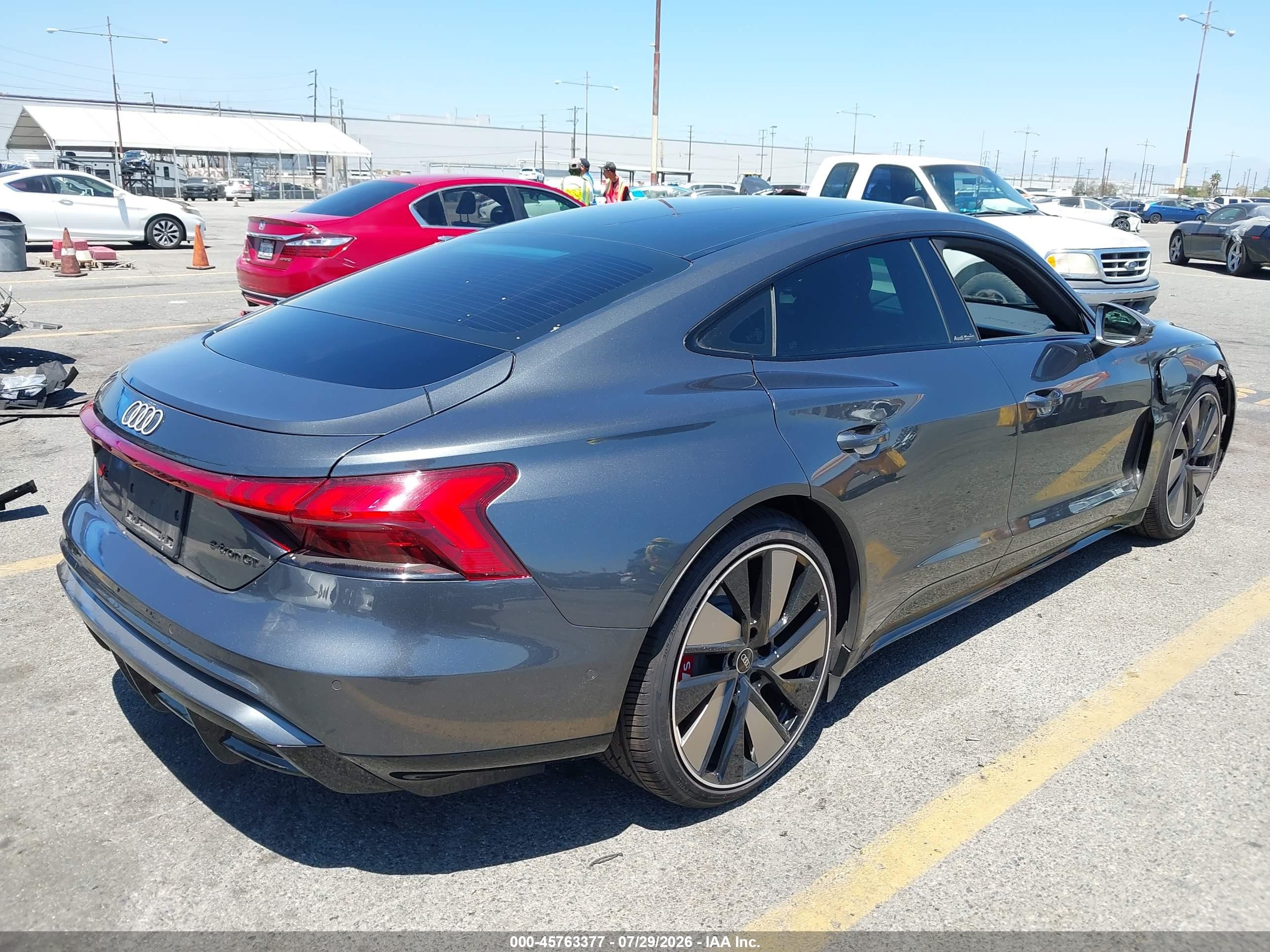 2025 Audi S E-tron Gt Premium Plus Brown vin: WAUG9BFW6S7001687