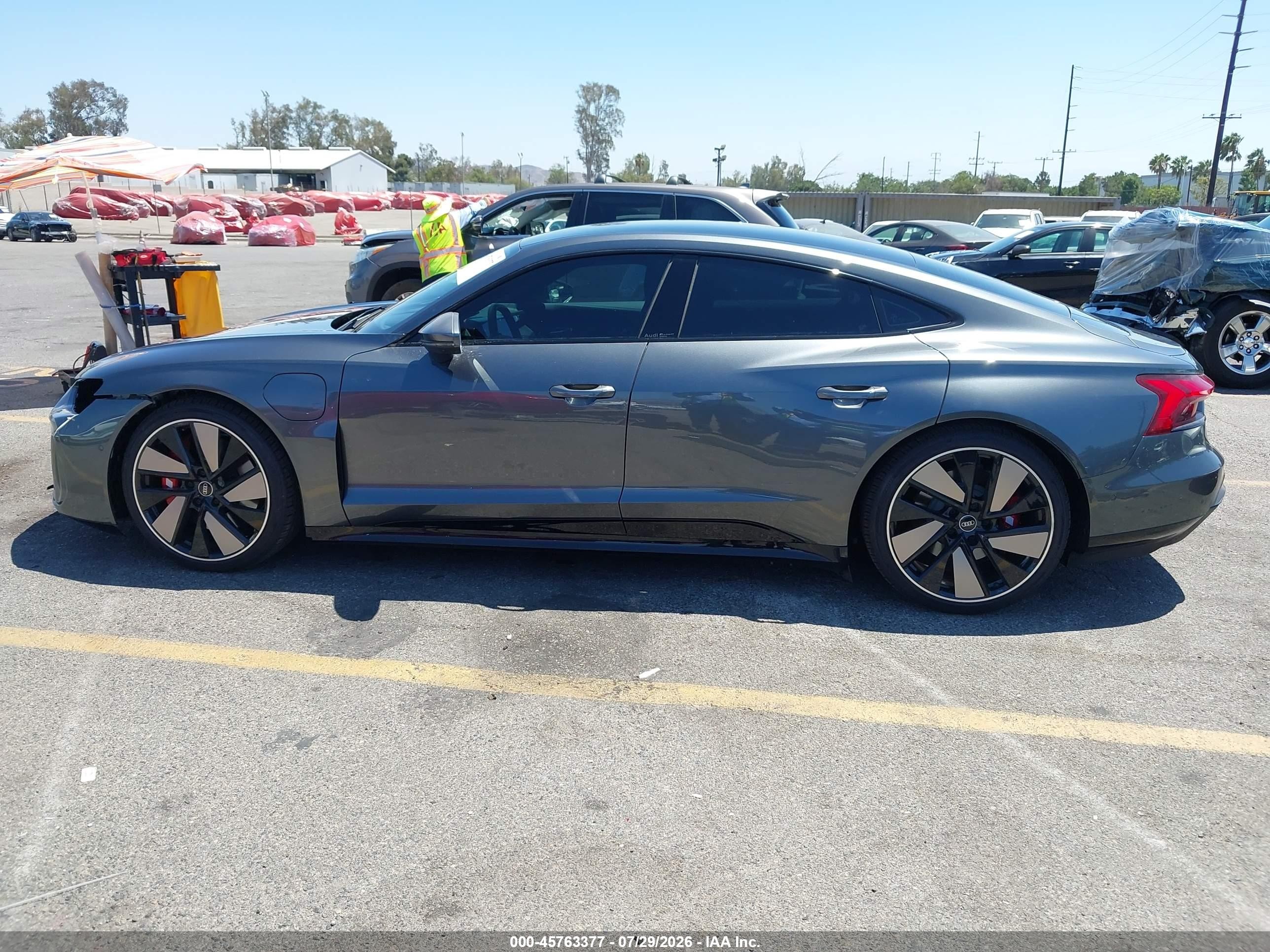 2025 Audi S E-tron Gt Premium Plus Brown vin: WAUG9BFW6S7001687