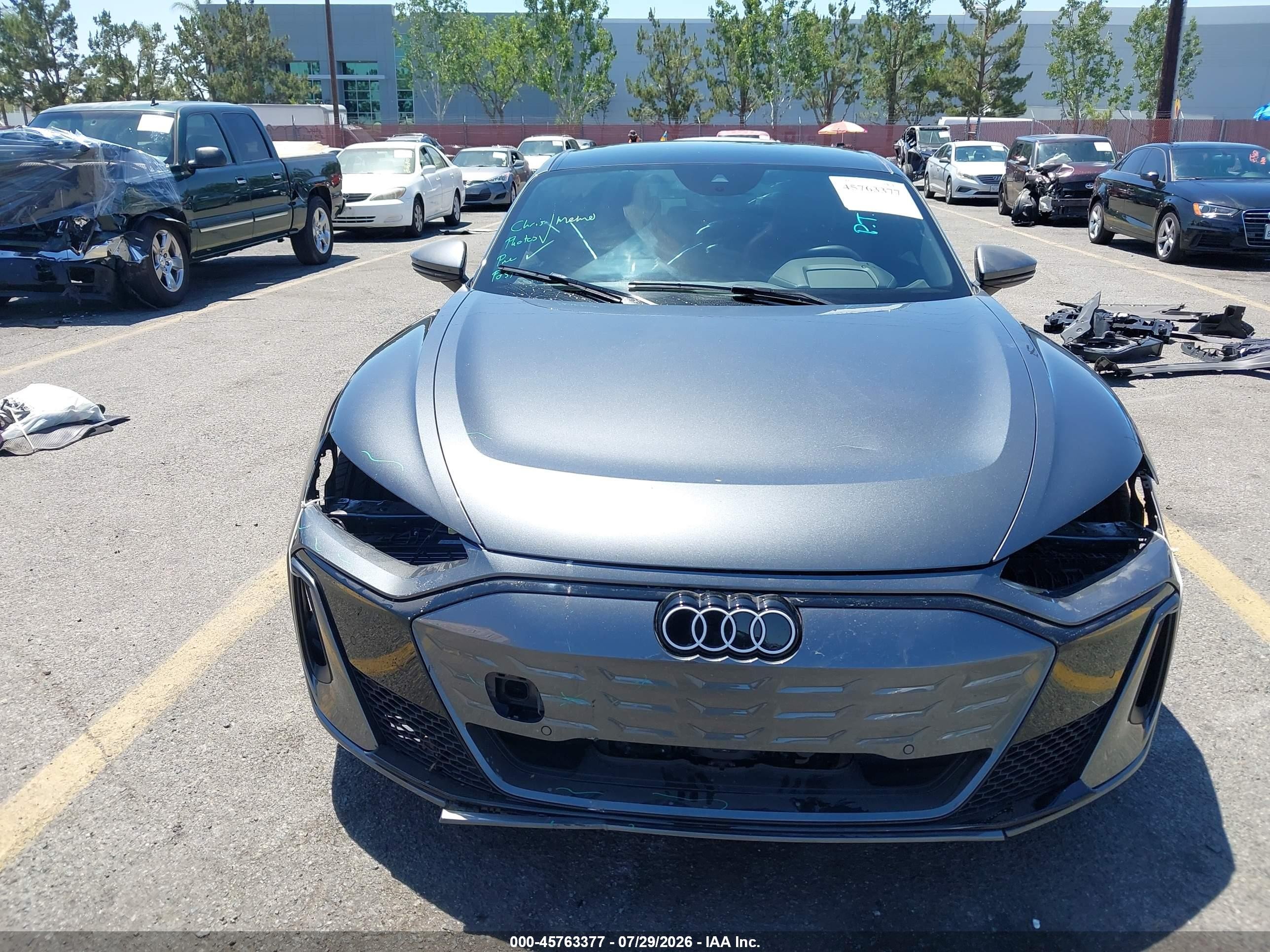 2025 Audi S E-tron Gt Premium Plus Brown vin: WAUG9BFW6S7001687