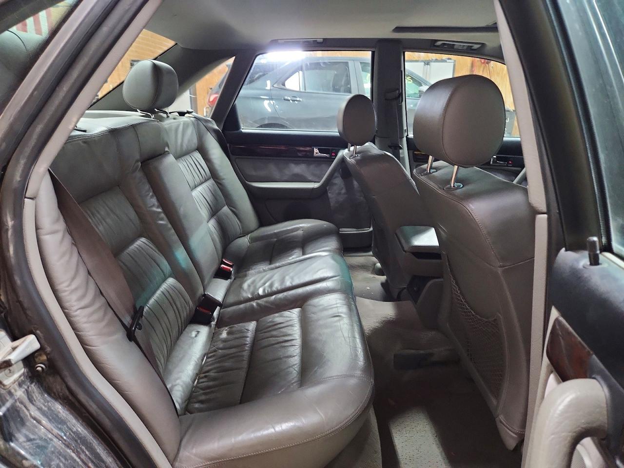 1997 Audi A6 2.8 Quattro Charcoal vin: WAUGA84A3VN039220