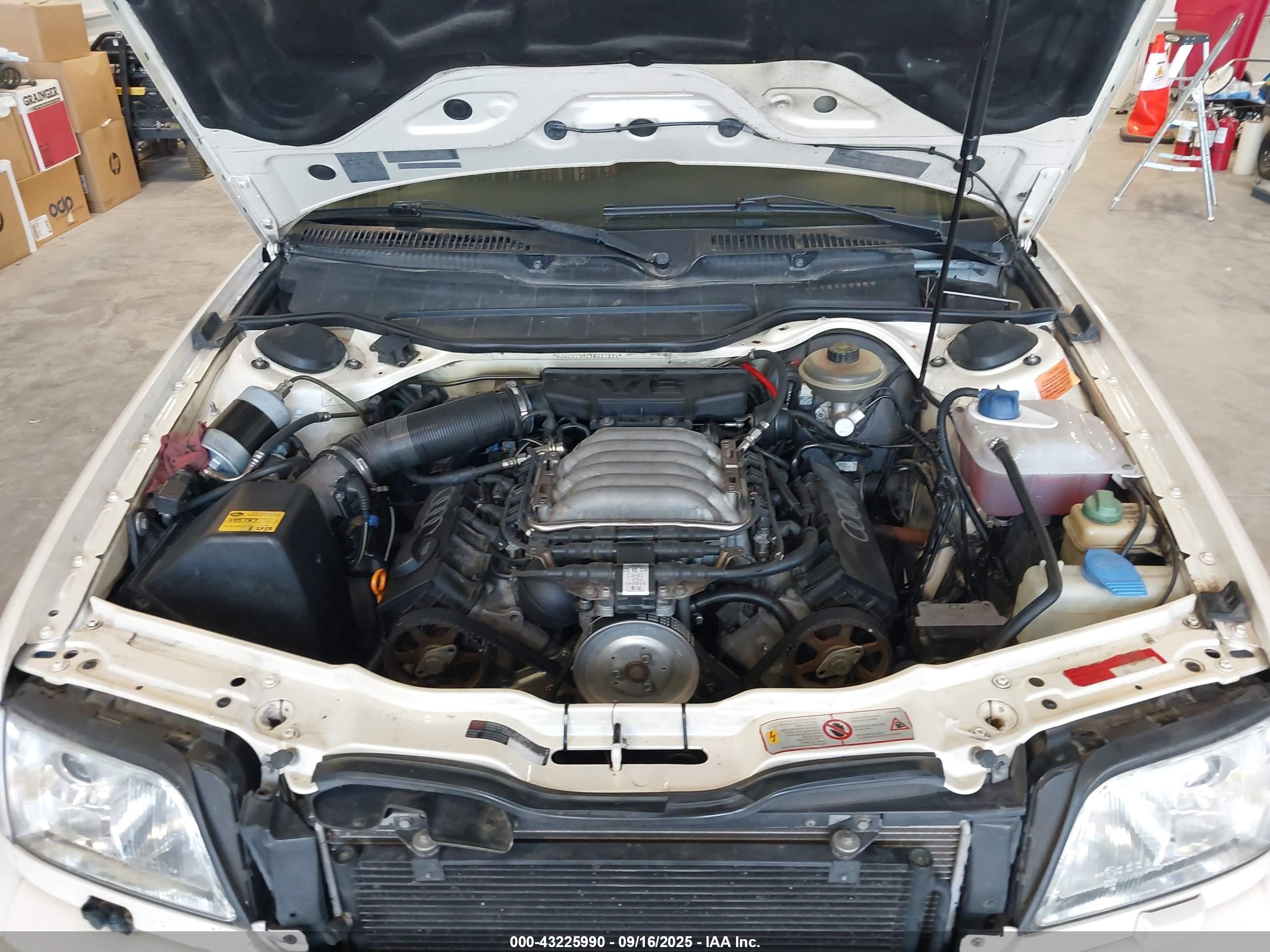 1997 Audi A6   Белый vin: WAUGA84A5VN061994
