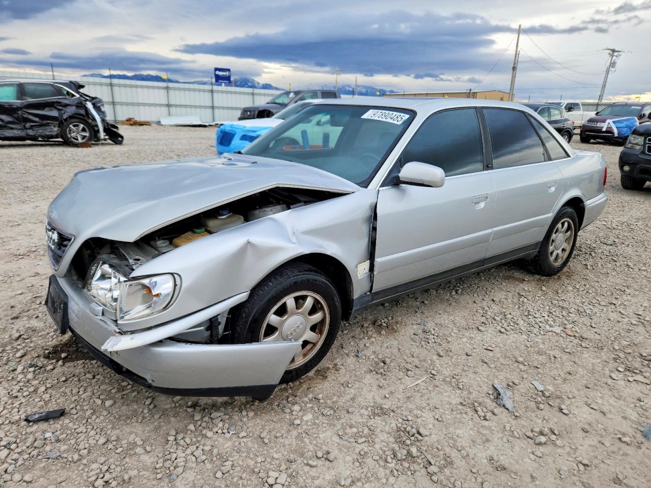 1995 Audi A6 2.8 Quattro Silver vin: WAUGA84A9SN112764