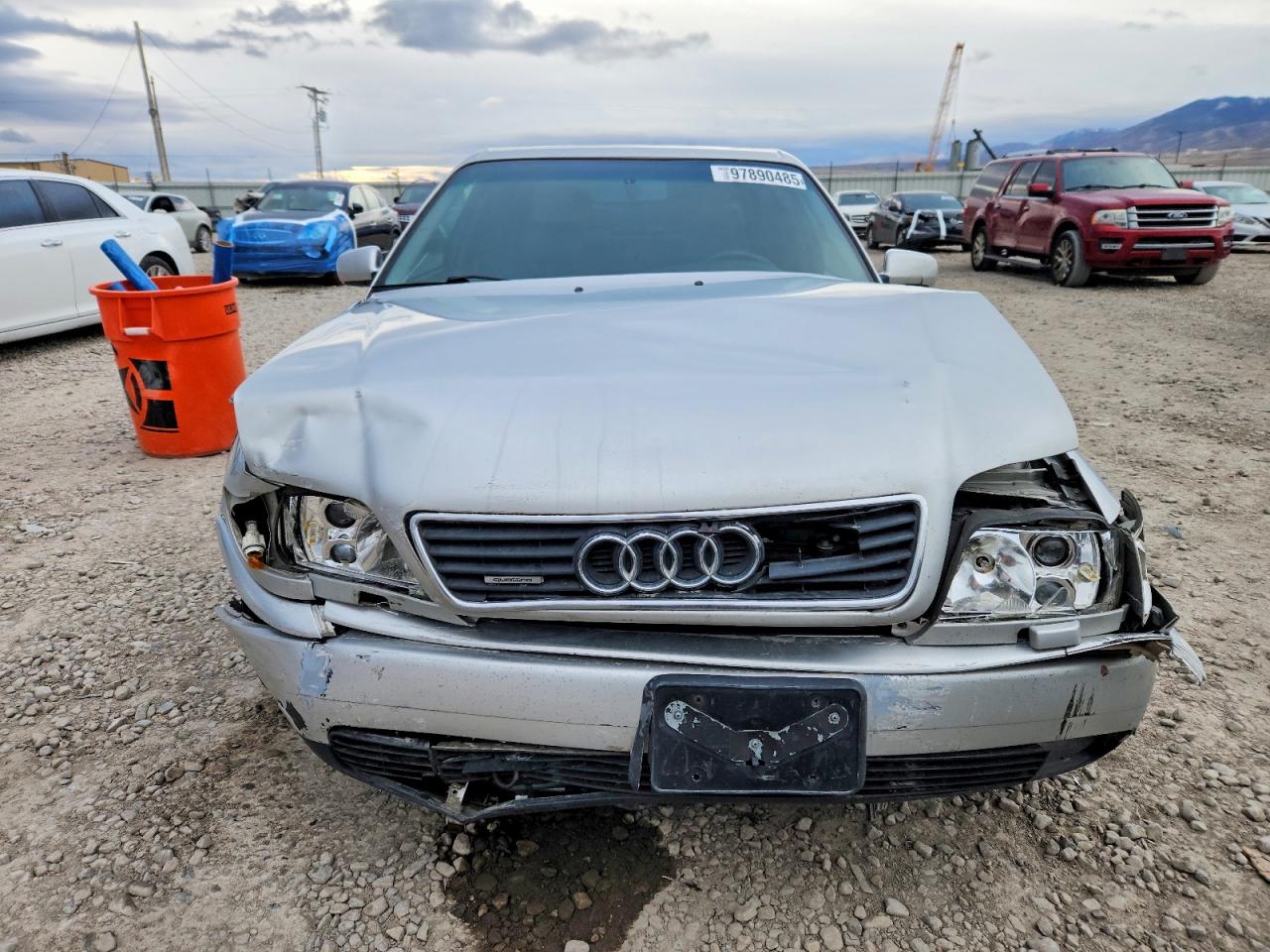 1995 Audi A6 2.8 Quattro Silver vin: WAUGA84A9SN112764
