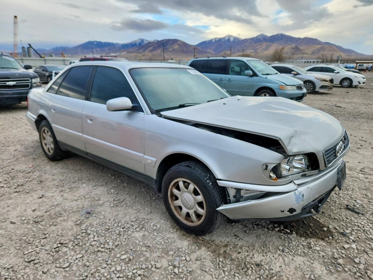 1995 Audi A6 2.8 Quattro Silver vin: WAUGA84A9SN112764