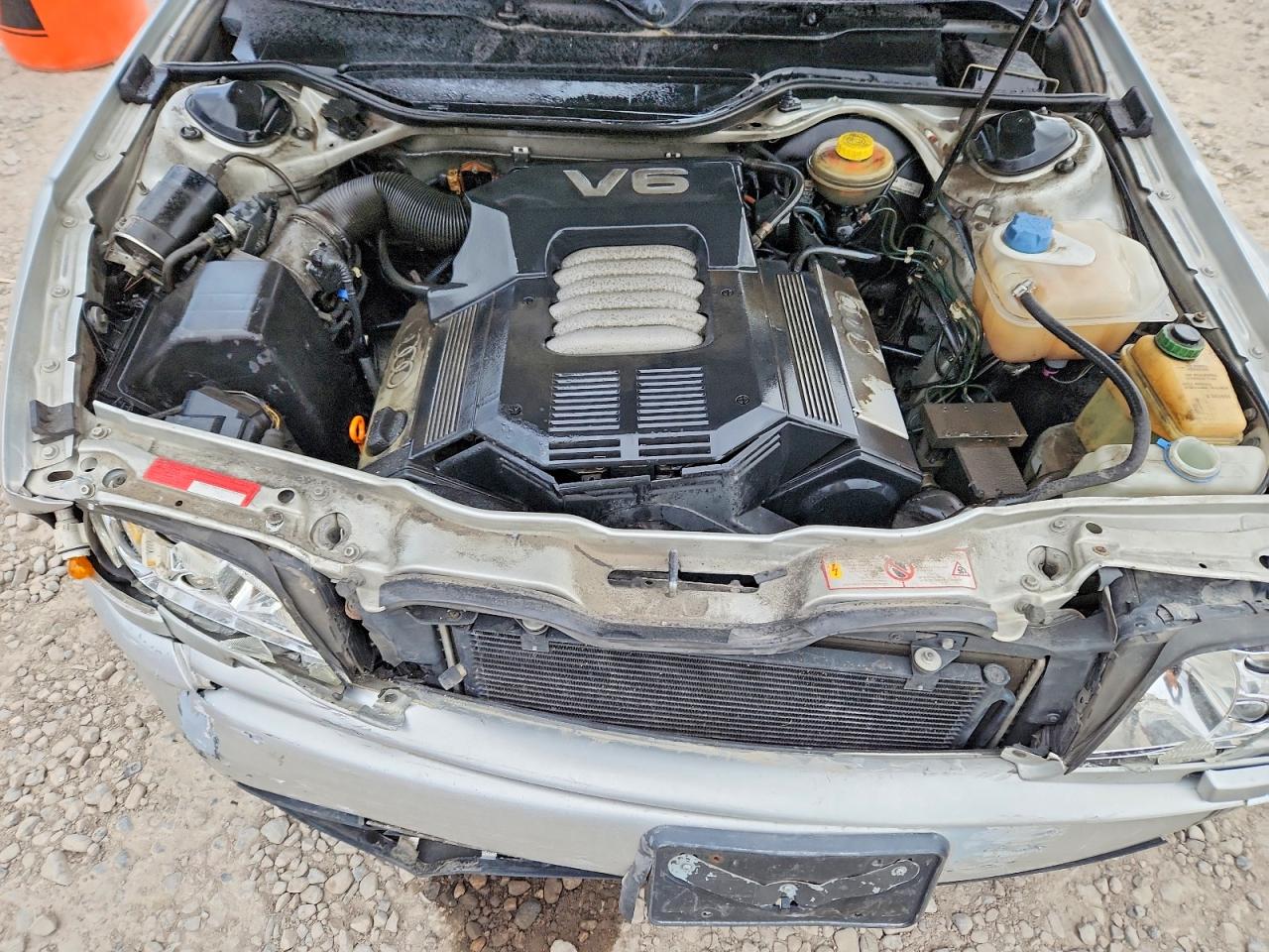 1995 Audi A6 2.8 Quattro Silver vin: WAUGA84A9SN112764