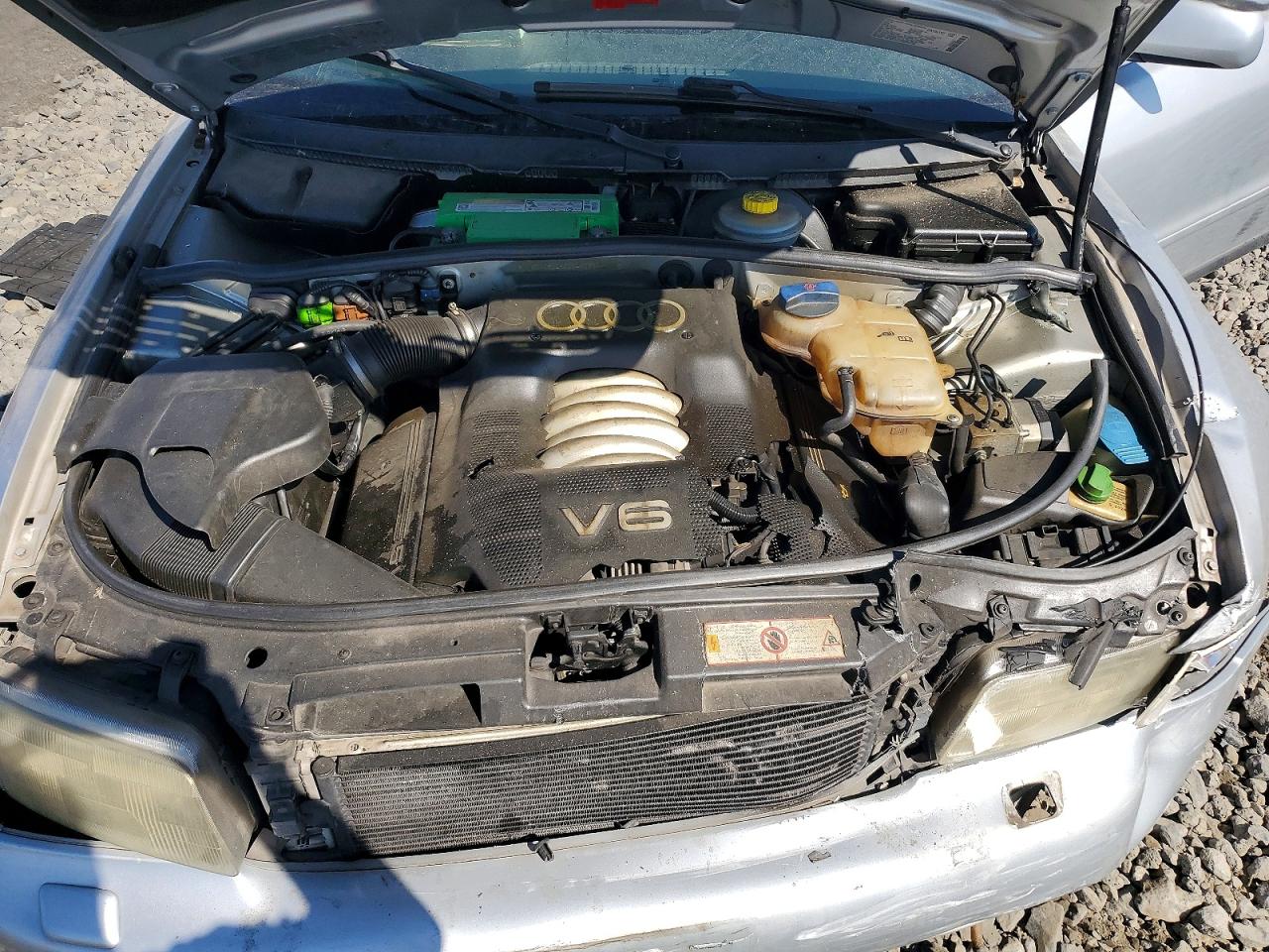 1999 Audi A4 2.8 Avant Quattro Silver vin: WAUGD28D3XA005894