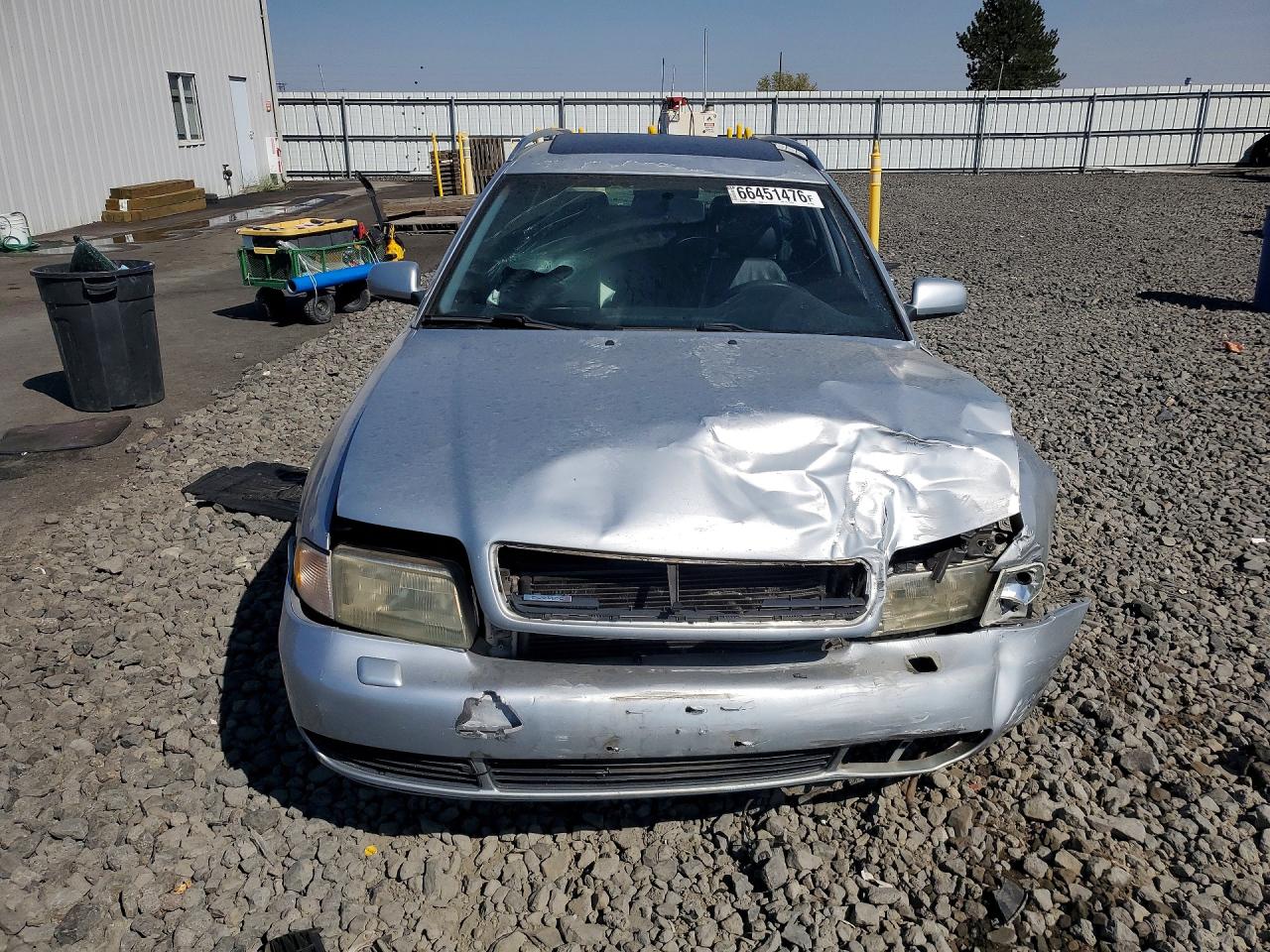 1999 Audi A4 2.8 Avant Quattro Silver vin: WAUGD28D3XA005894