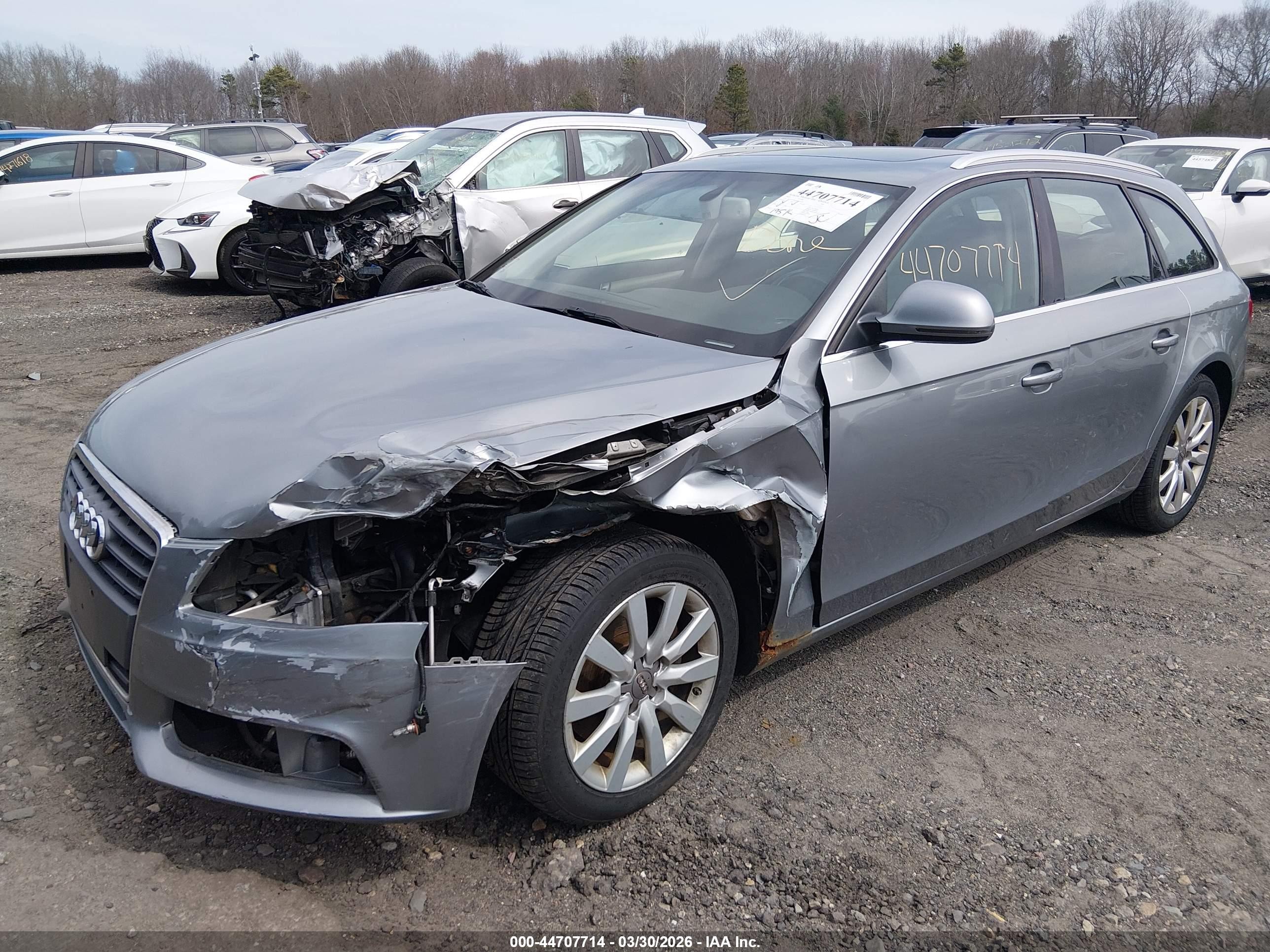 2009 Audi A4 2.0t Avant Серый vin: WAUGF78K49A136048