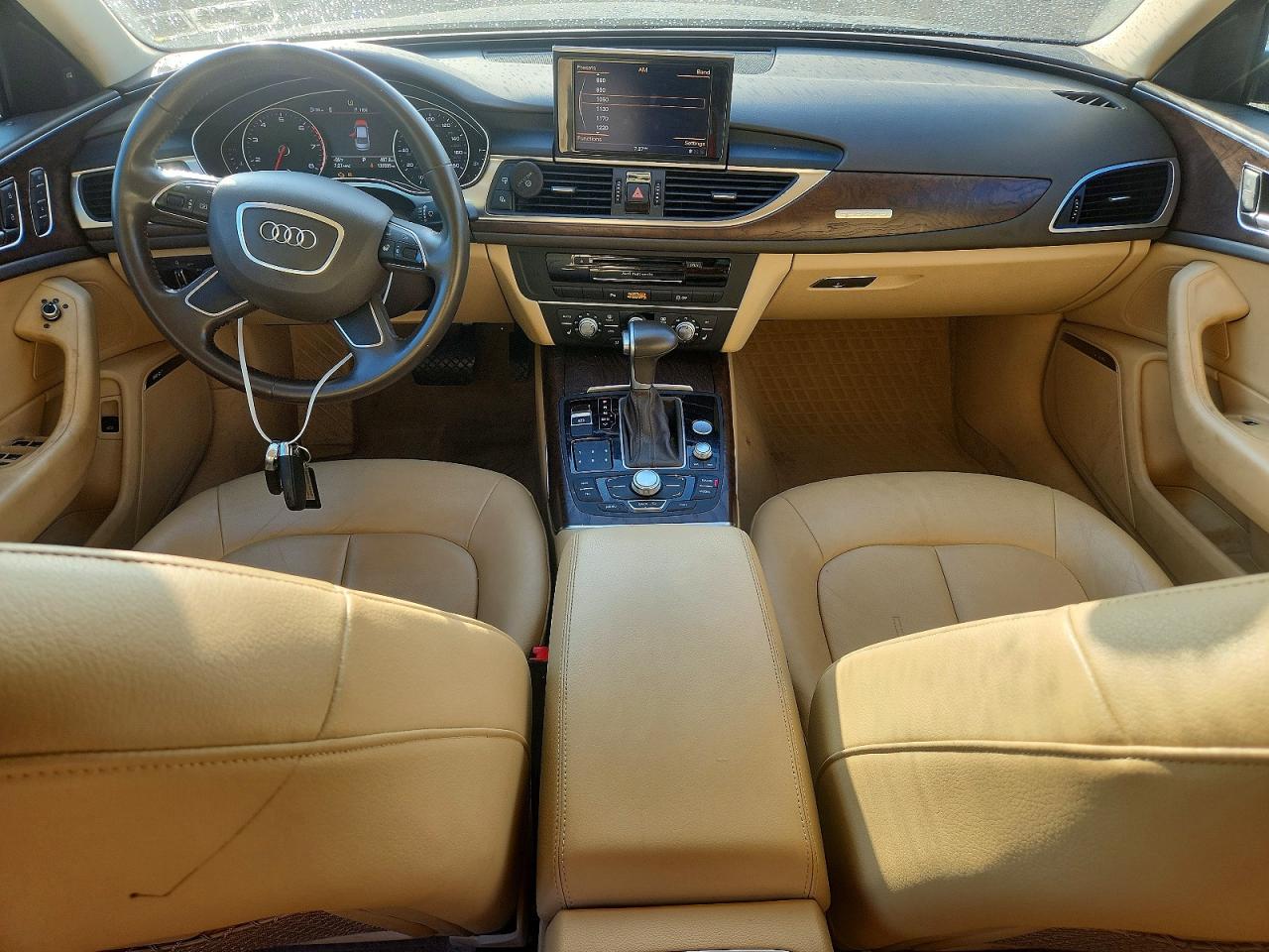 2013 Audi A6 Premium Plus Black vin: WAUGFAFC0DN123999