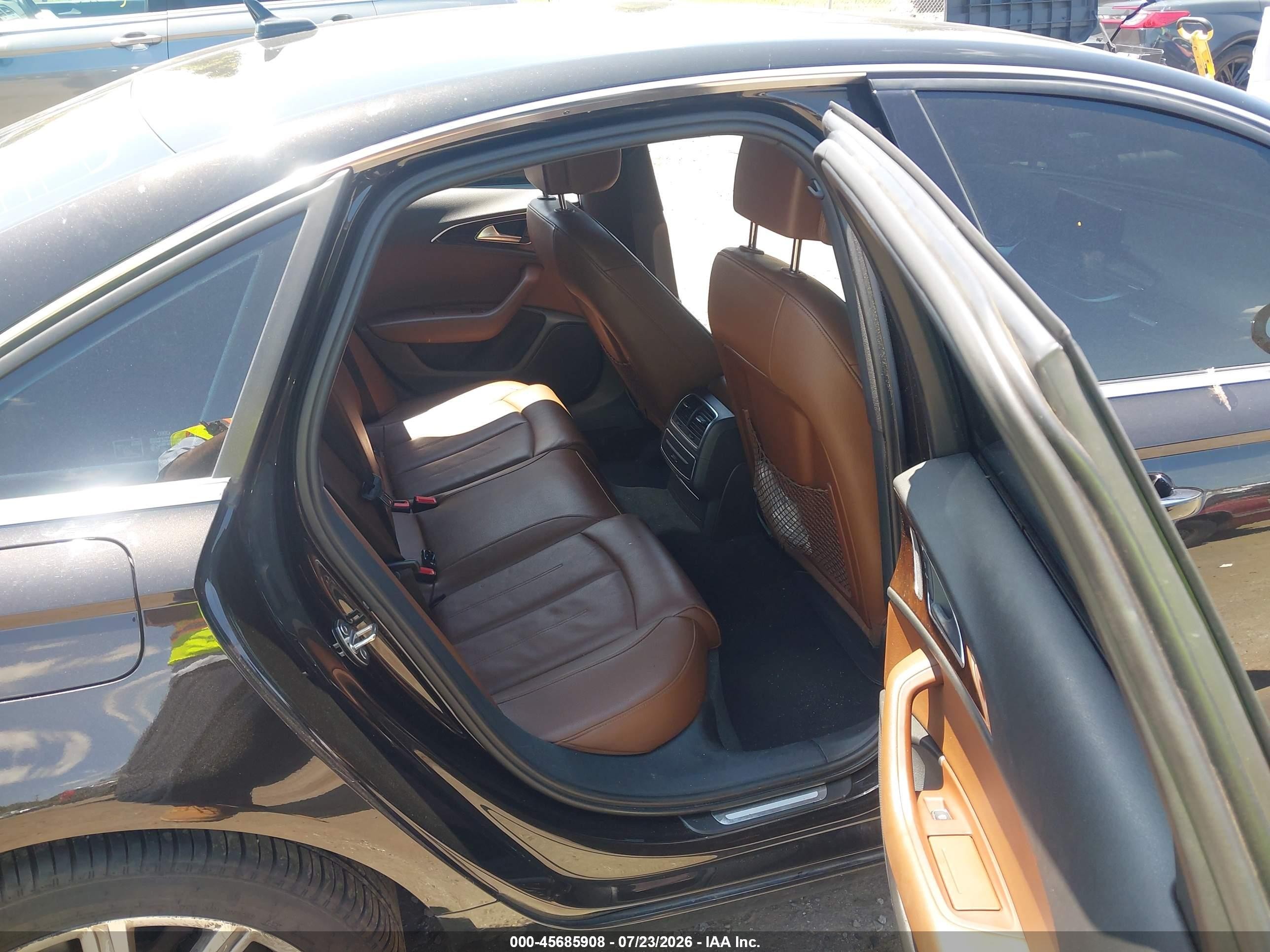 2014 Audi A6 2.0t Premium Black vin: WAUGFAFC0EN027436