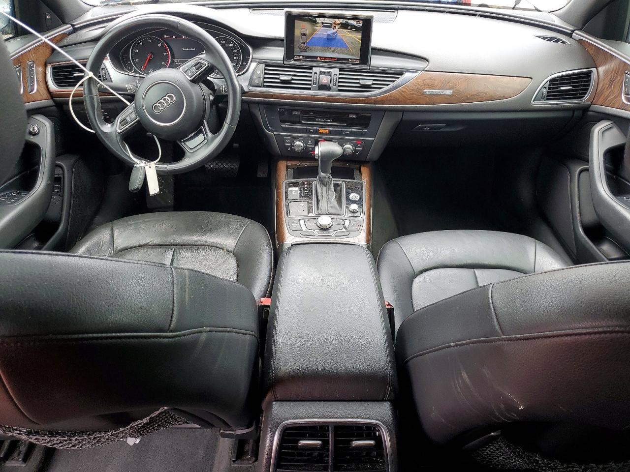 2014 Audi A6 Premium Plus Silver vin: WAUGFAFC0EN028618