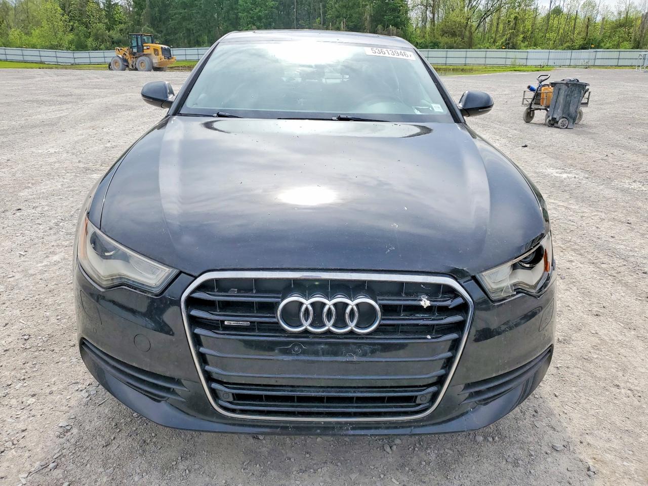 2014 Audi A6 Premium Plus Black vin: WAUGFAFC0EN066172