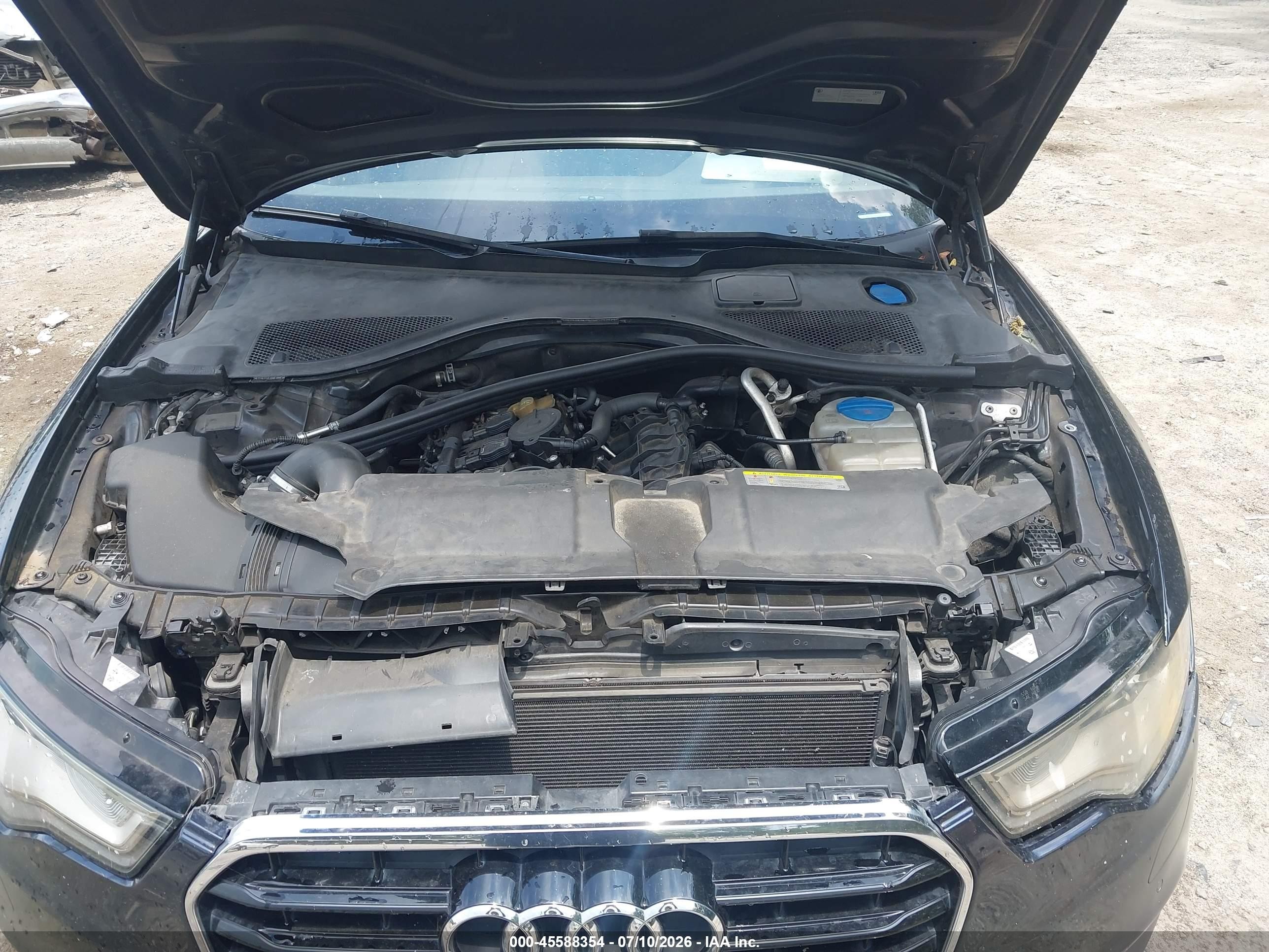 2014 Audi A6 2.0t Premium Black vin: WAUGFAFC0EN157281