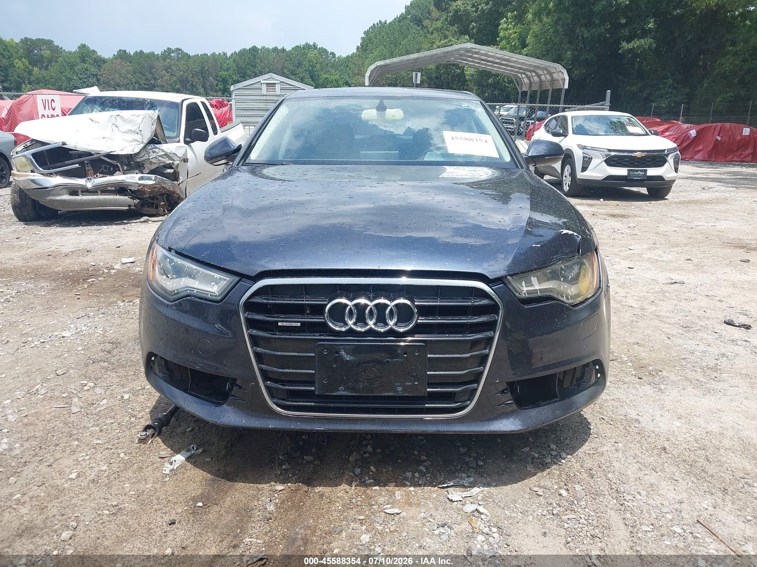 2014 Audi A6 2.0t Premium Black vin: WAUGFAFC0EN157281