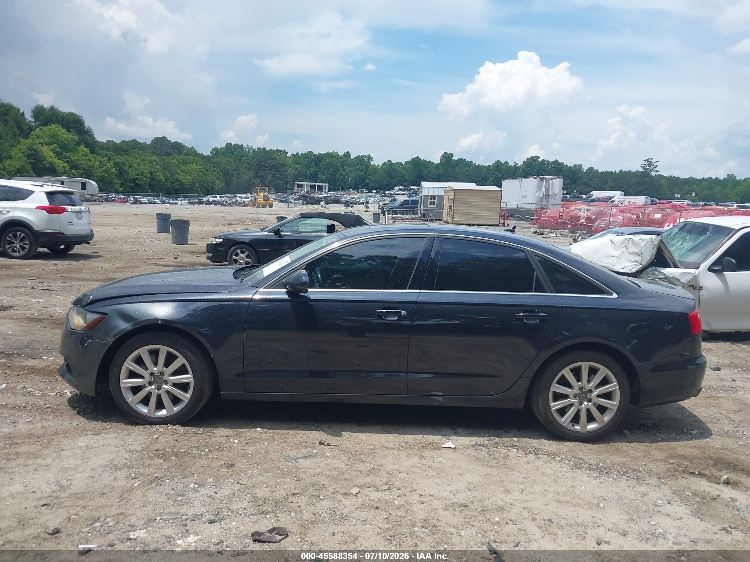2014 Audi A6 2.0t Premium Black vin: WAUGFAFC0EN157281