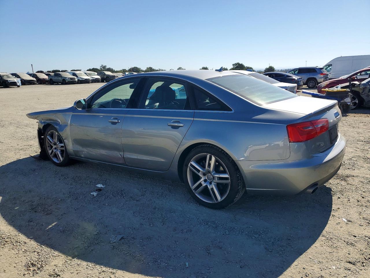 2015 Audi A6 Premium Plus Silver vin: WAUGFAFC0FN036204
