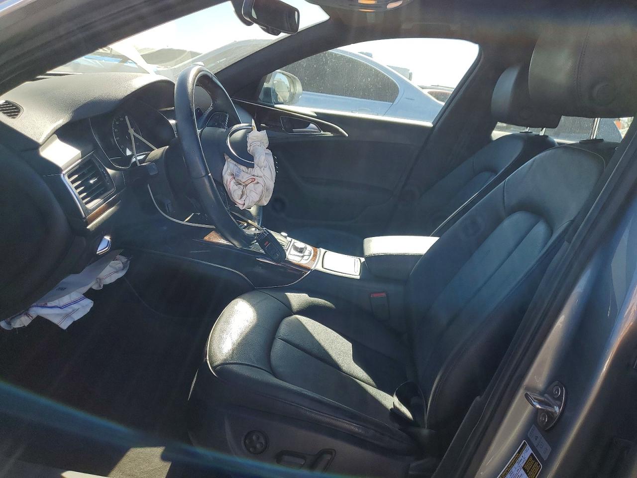 2015 Audi A6 Premium Plus Silver vin: WAUGFAFC0FN036204