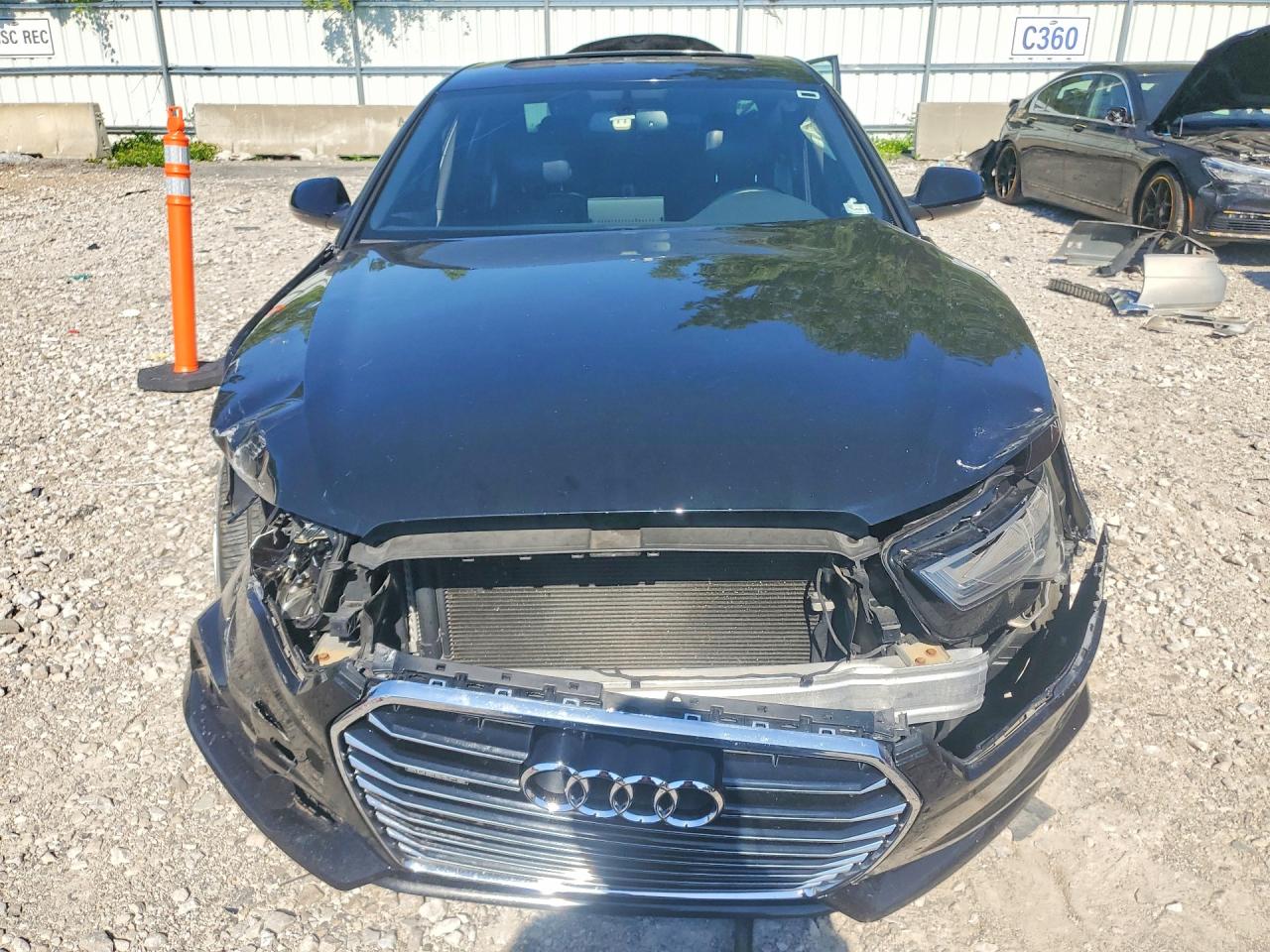 2016 Audi A6 Premium Plus Черный vin: WAUGFAFC0GN106947