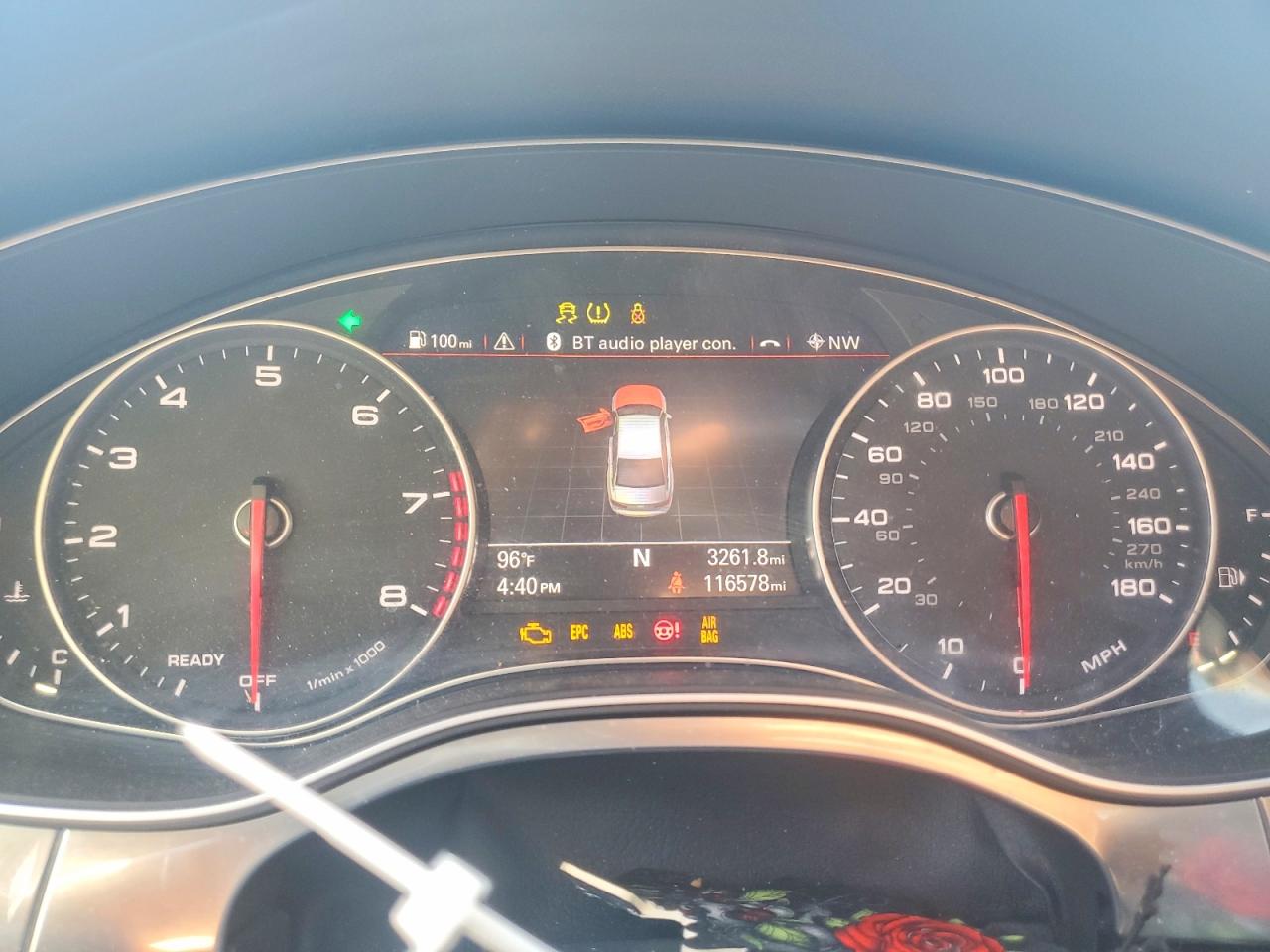 2016 Audi A6 Premium Plus Черный vin: WAUGFAFC0GN106947