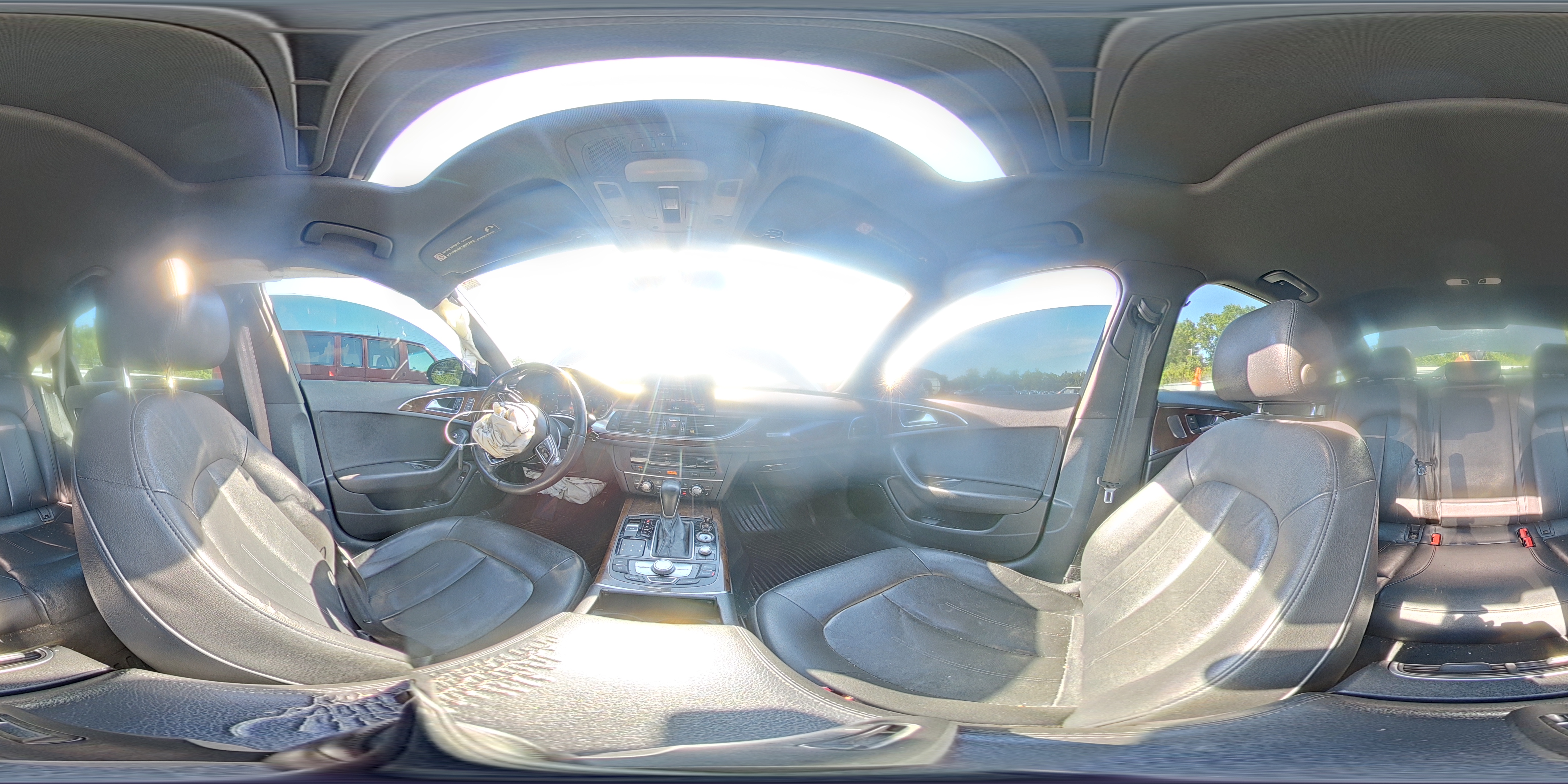 2016 Audi A6 Premium Plus Черный vin: WAUGFAFC0GN106947