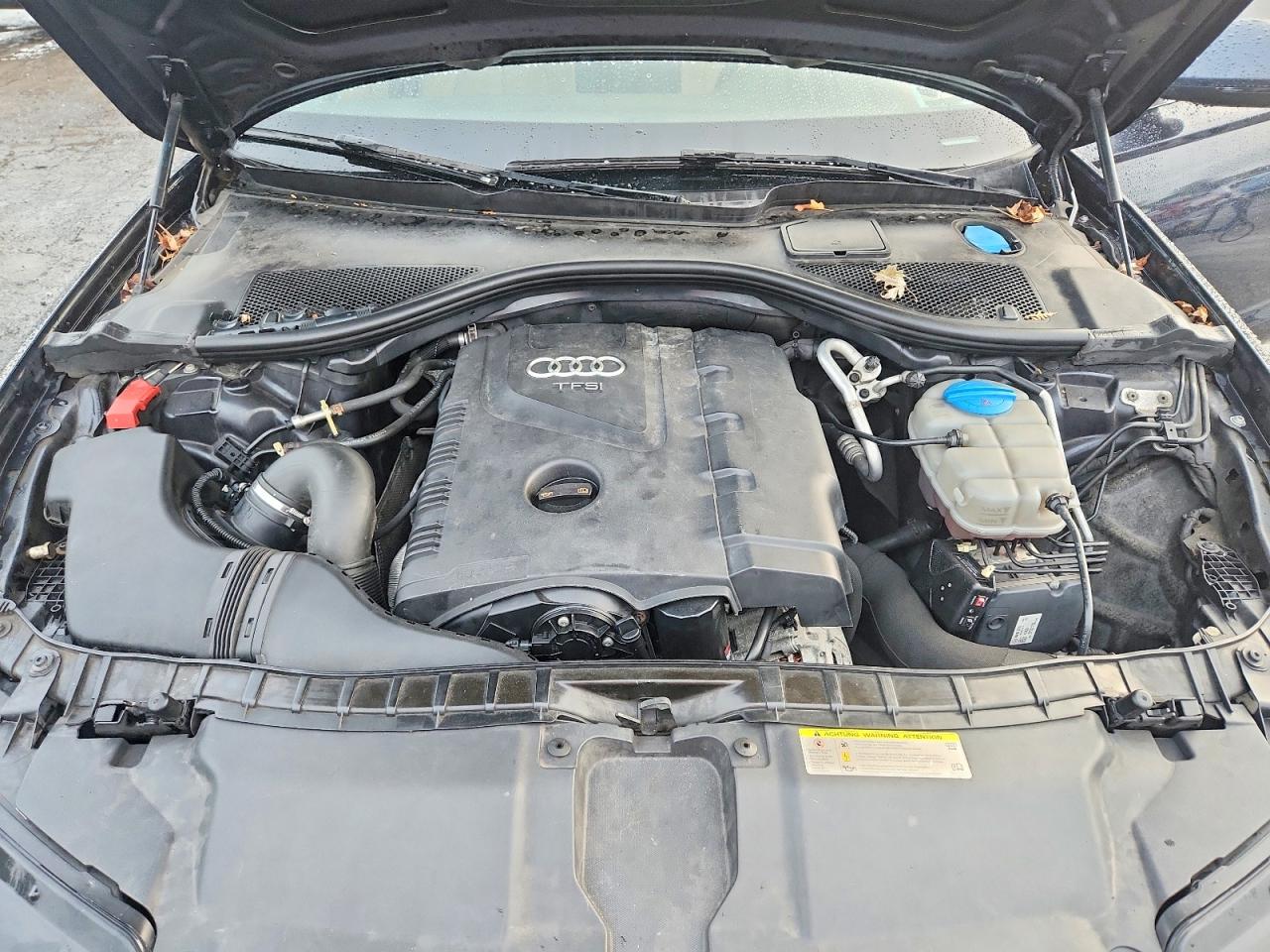 2013 Audi A6 Premium Plus Blue vin: WAUGFAFC1DN021501