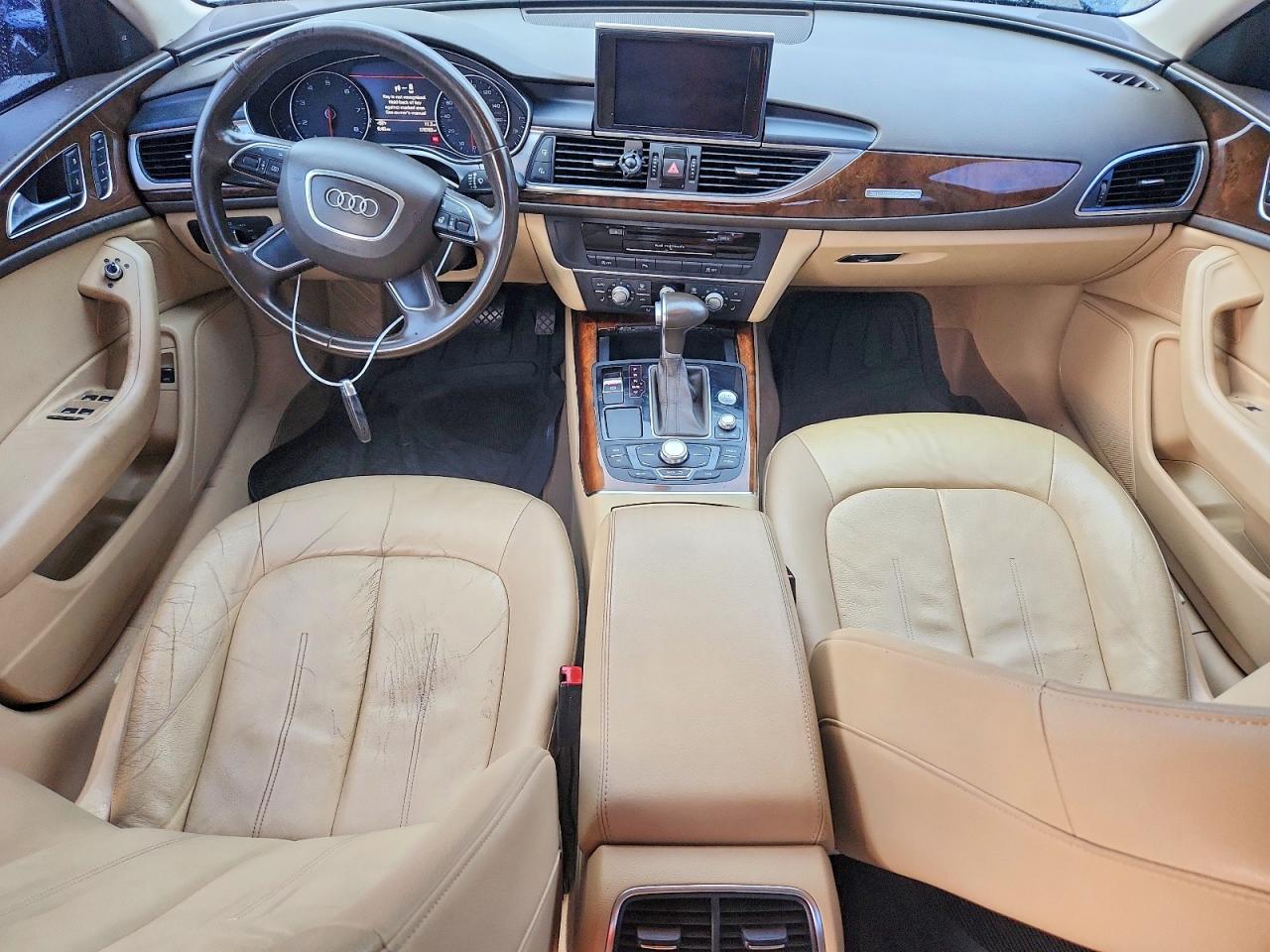 2013 Audi A6 Premium Plus Blue vin: WAUGFAFC1DN021501