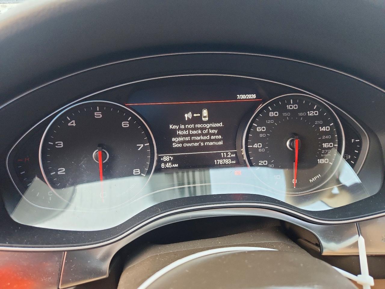 2013 Audi A6 Premium Plus Blue vin: WAUGFAFC1DN021501