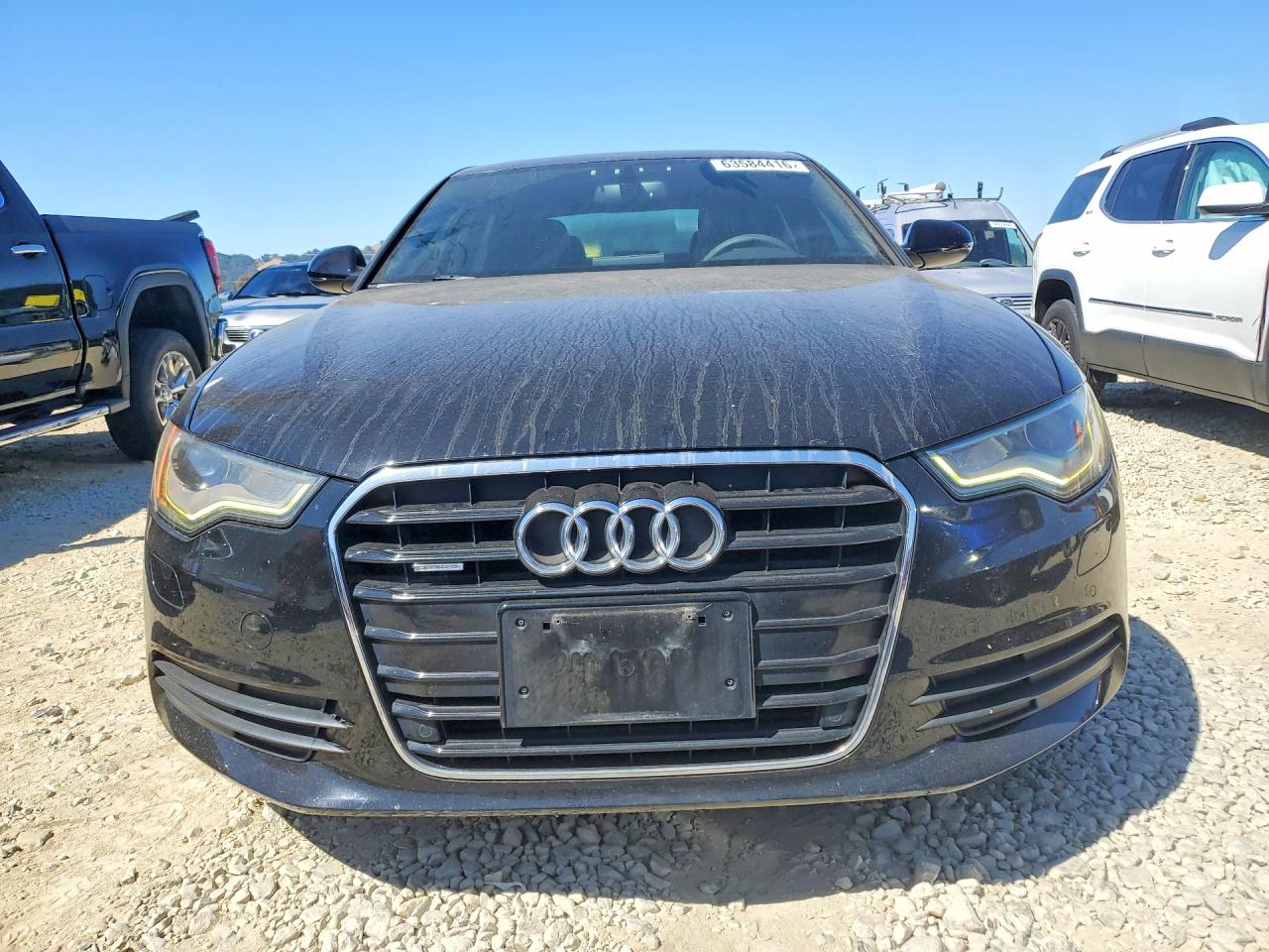2013 Audi A6 Premium Plus Black vin: WAUGFAFC1DN022955
