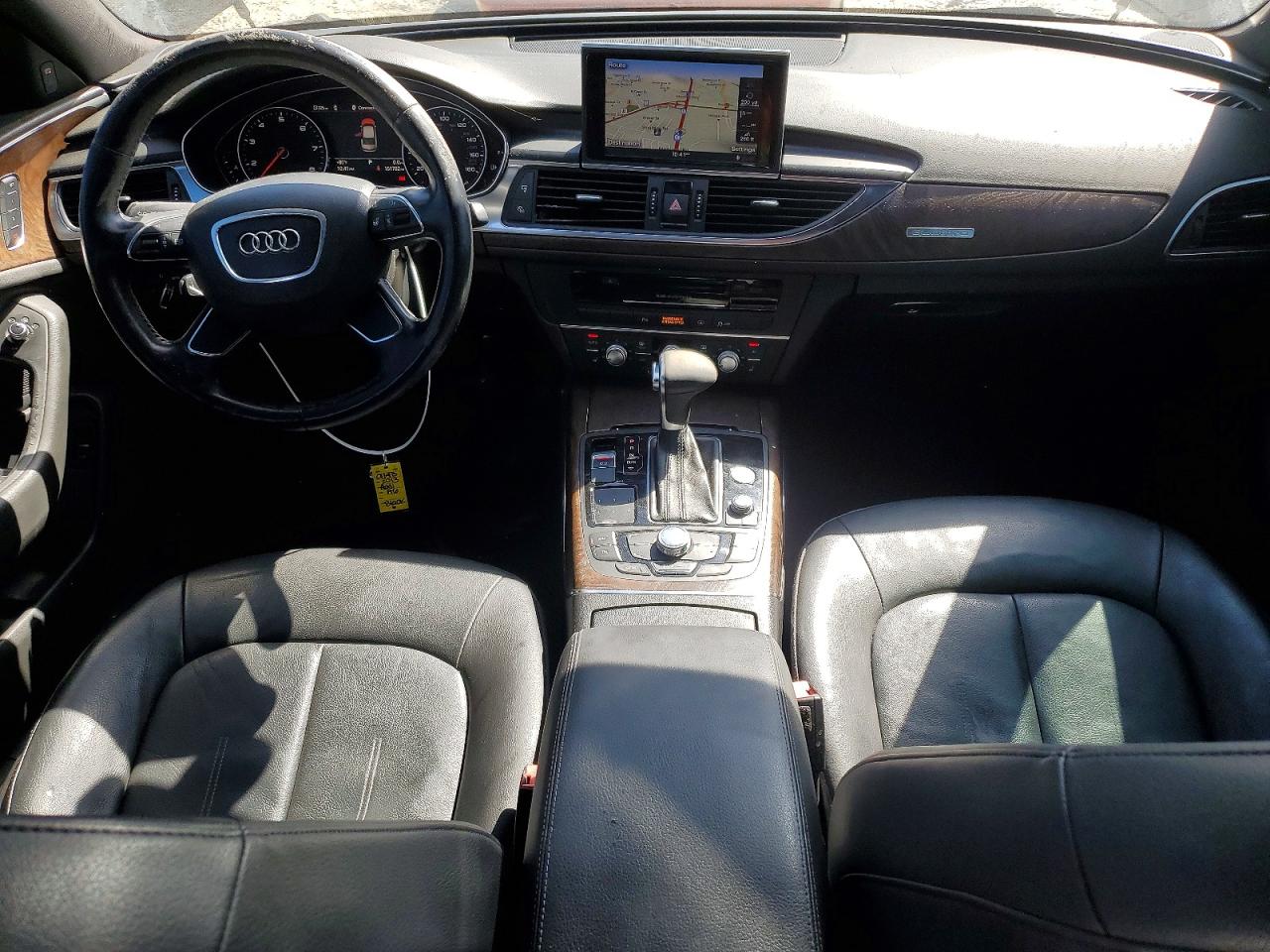 2013 Audi A6 Premium Plus Black vin: WAUGFAFC1DN022955