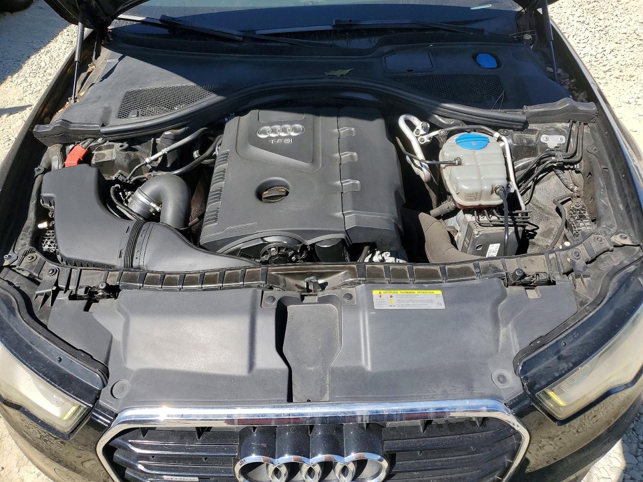 2013 Audi A6 Premium Plus Black vin: WAUGFAFC1DN022955
