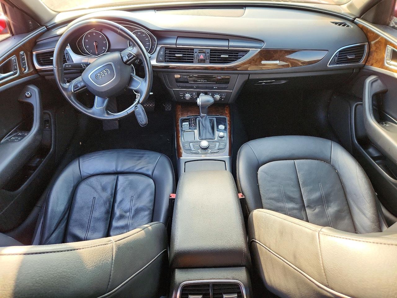 2013 Audi A6 Premium Plus Red vin: WAUGFAFC1DN114910