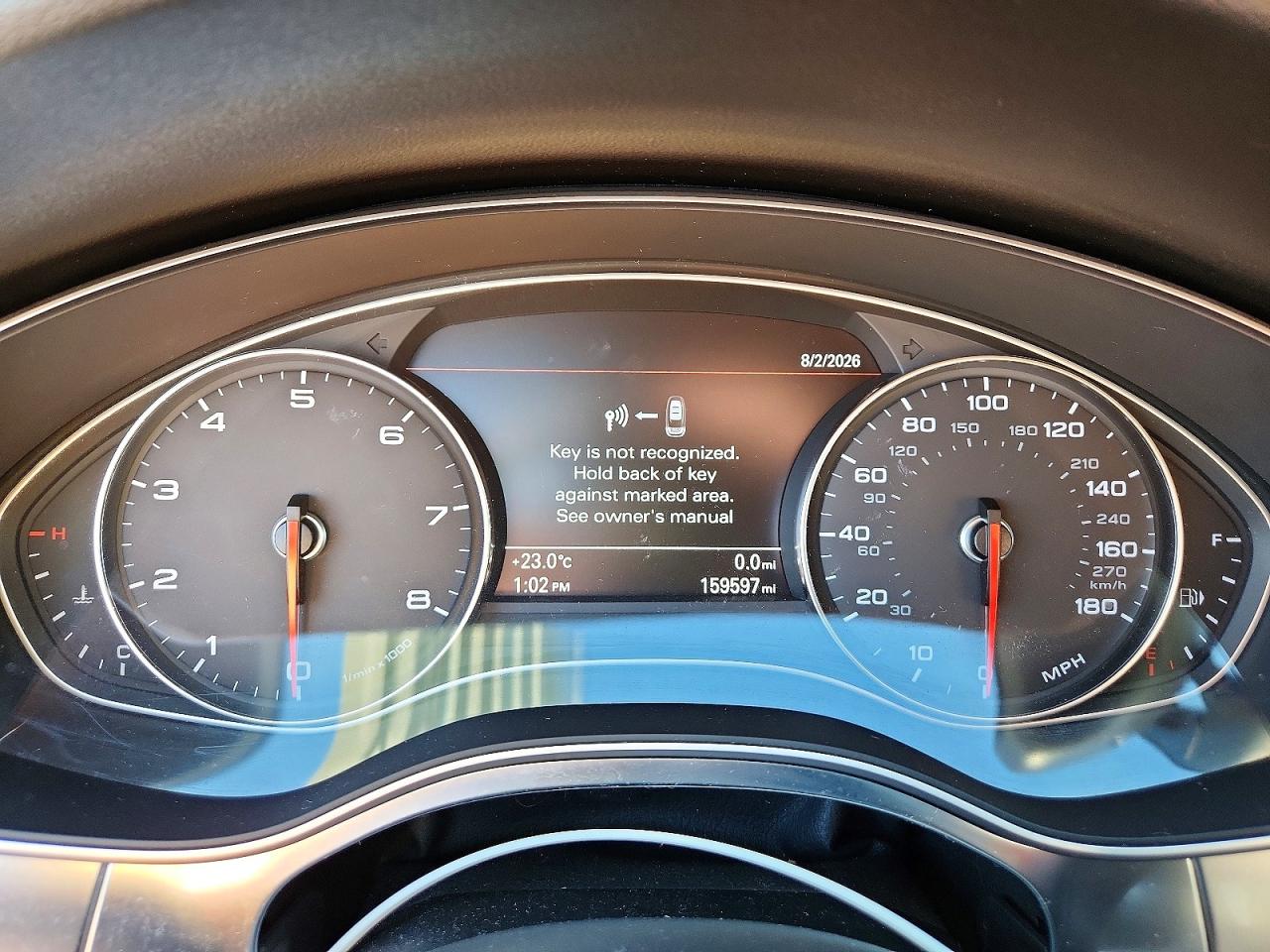 2013 Audi A6 Premium Plus Red vin: WAUGFAFC1DN114910