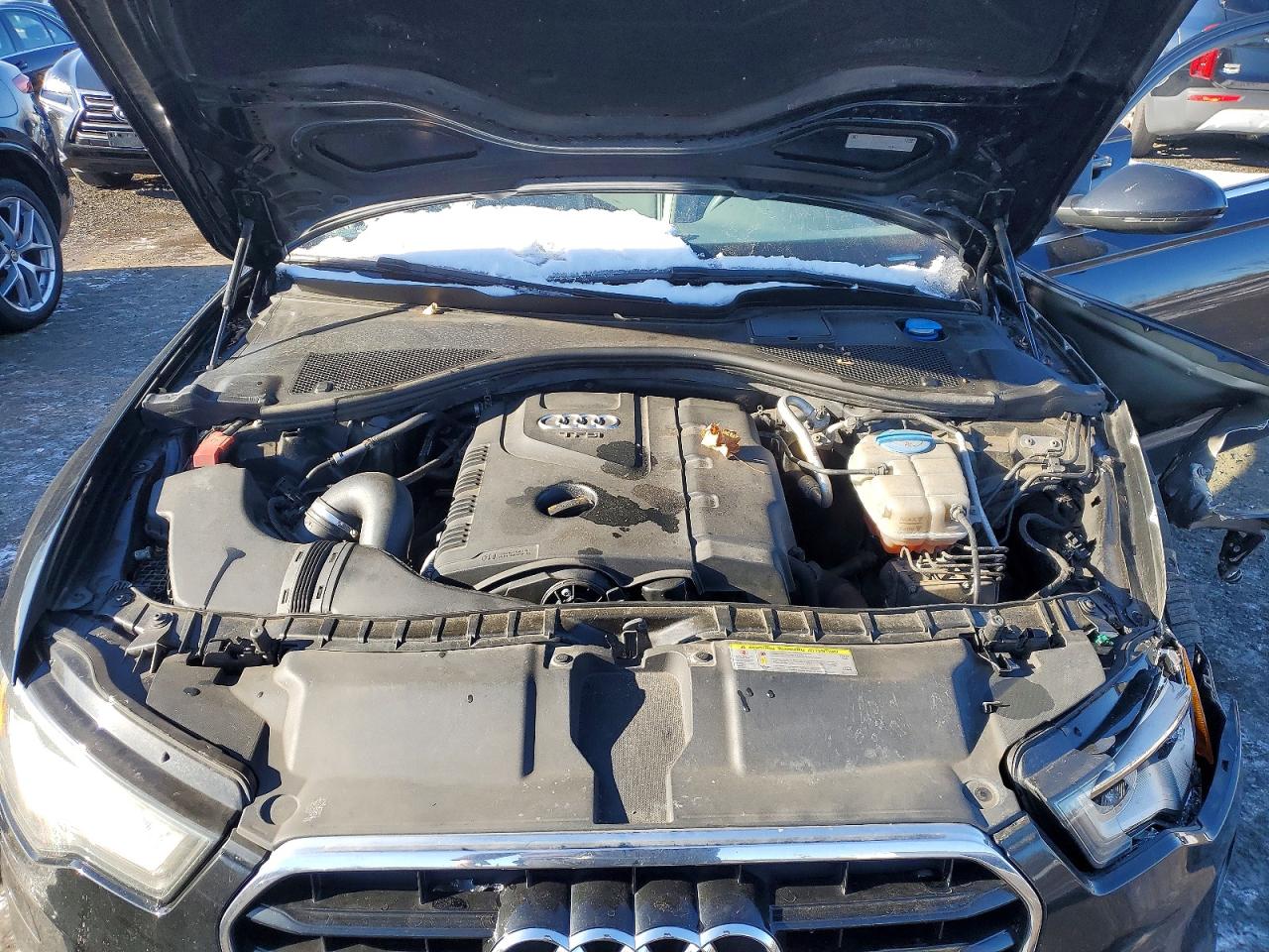 2013 Audi A6 Premium Plus Black vin: WAUGFAFC1DN151584