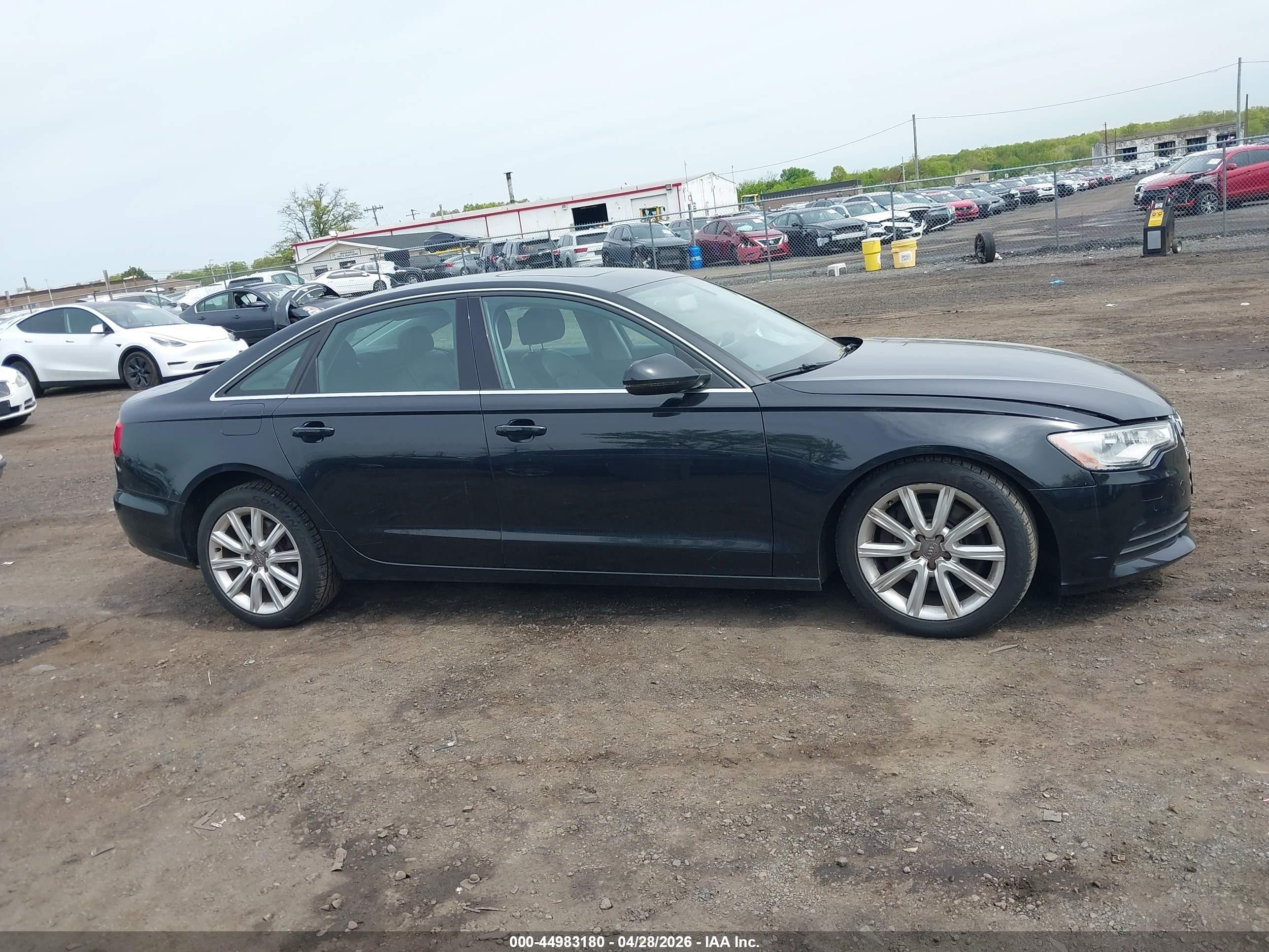 2014 Audi A6 2.0t Premium Black vin: WAUGFAFC1EN085667
