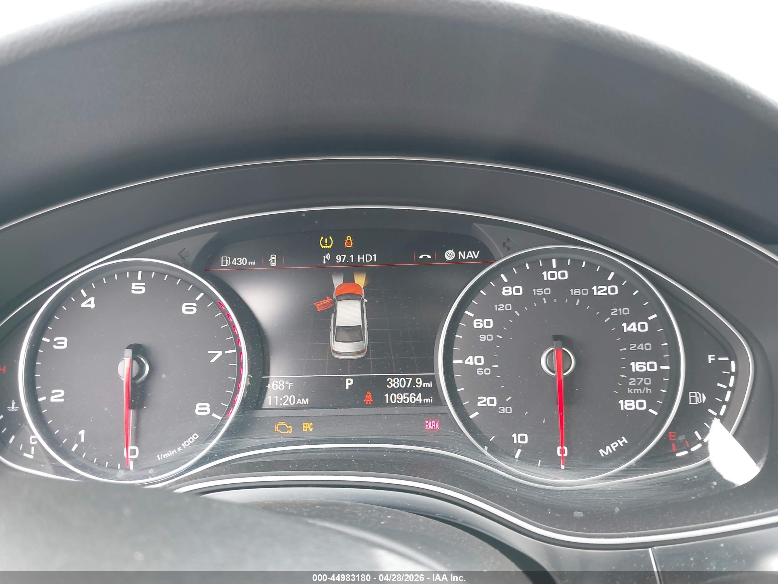 2014 Audi A6 2.0t Premium Black vin: WAUGFAFC1EN085667