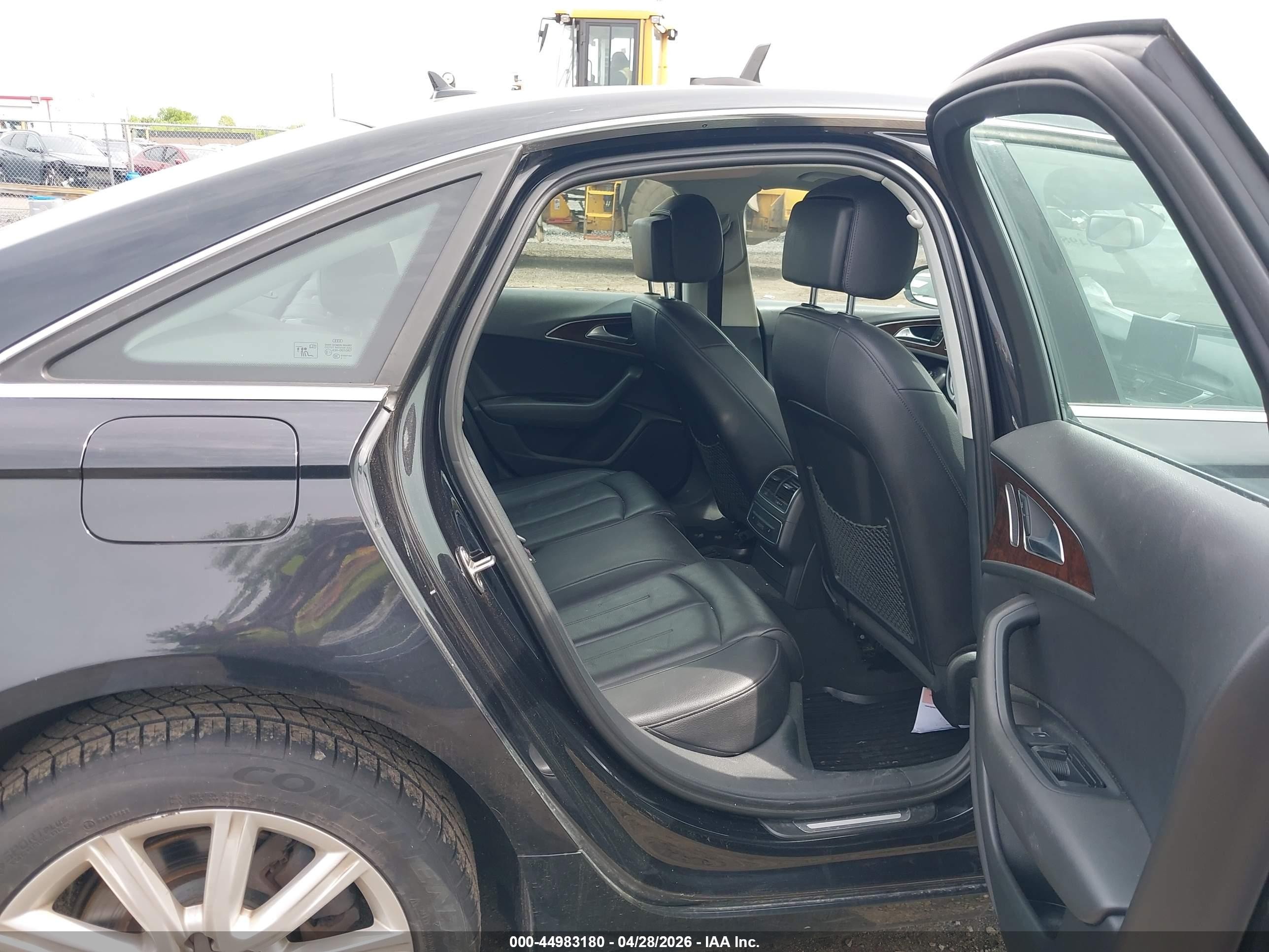 2014 Audi A6 2.0t Premium Black vin: WAUGFAFC1EN085667