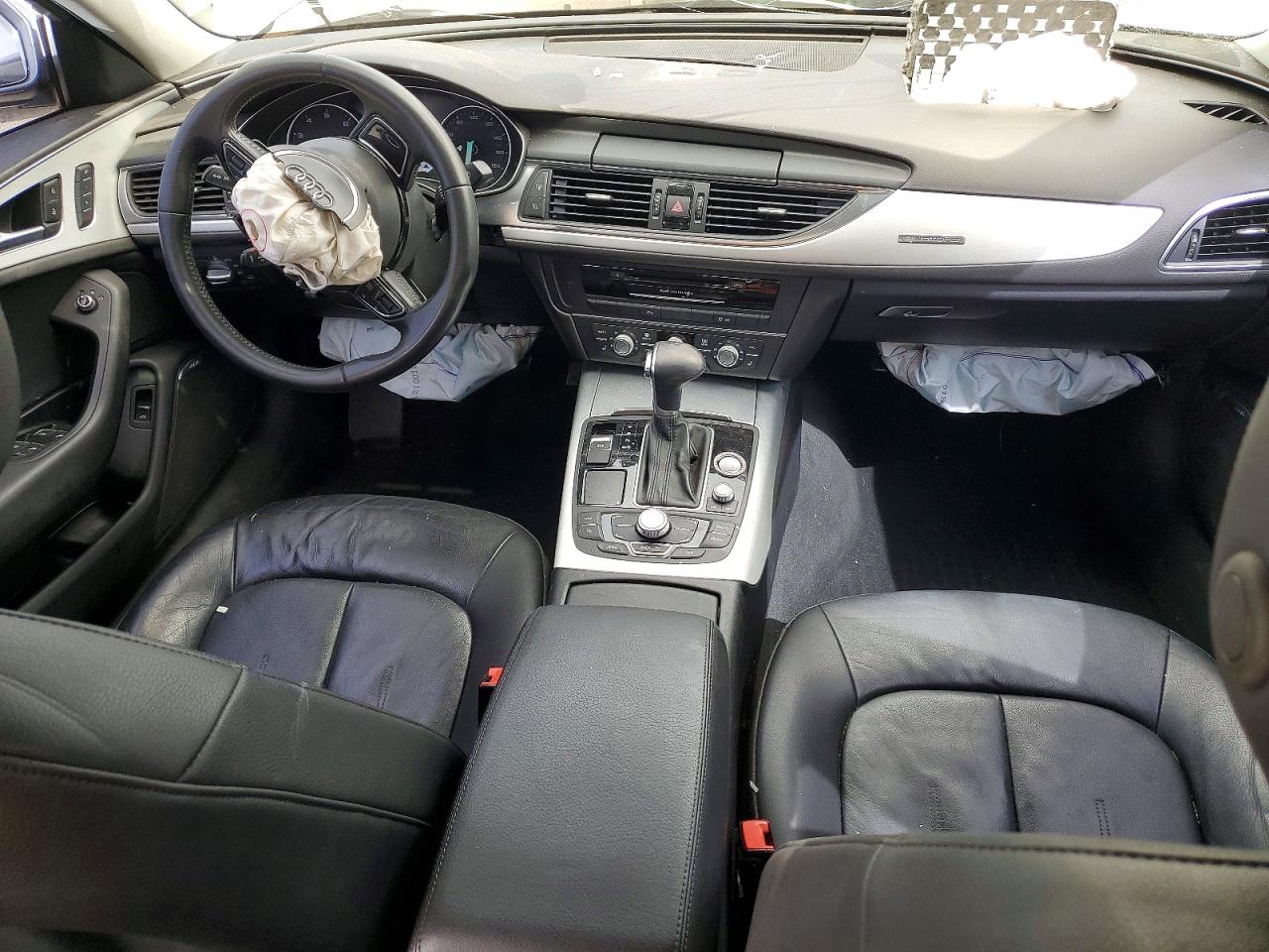 2014 Audi A6 Premium Plus Silver vin: WAUGFAFC1EN110647
