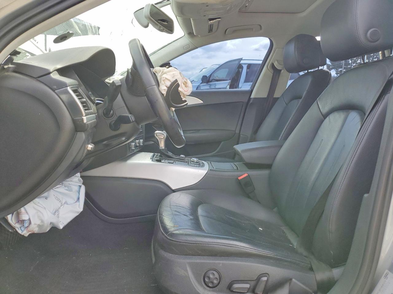 2014 Audi A6 Premium Plus Silver vin: WAUGFAFC1EN110647