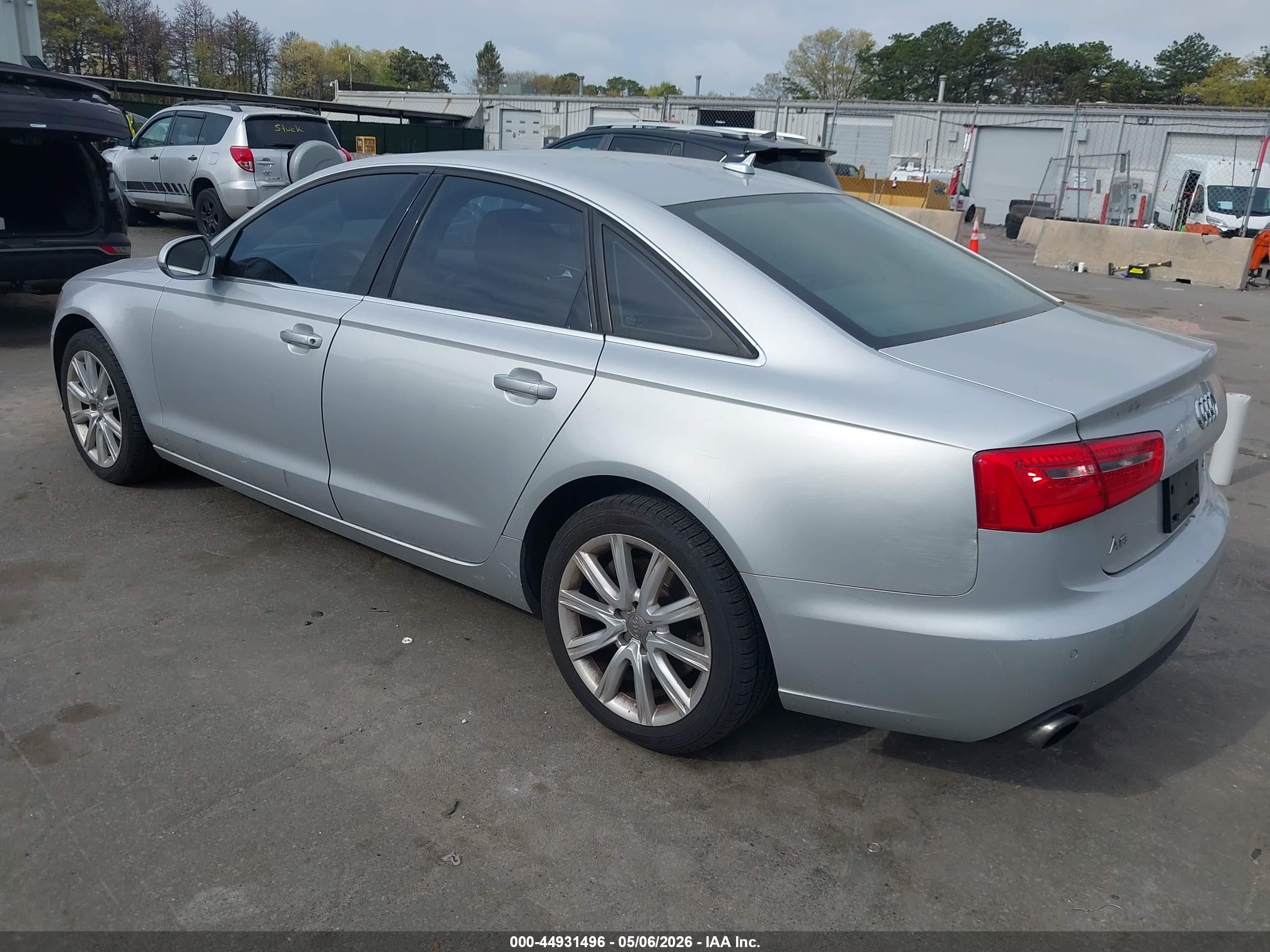 2015 Audi A6 2.0t Premium Silver vin: WAUGFAFC1FN003325