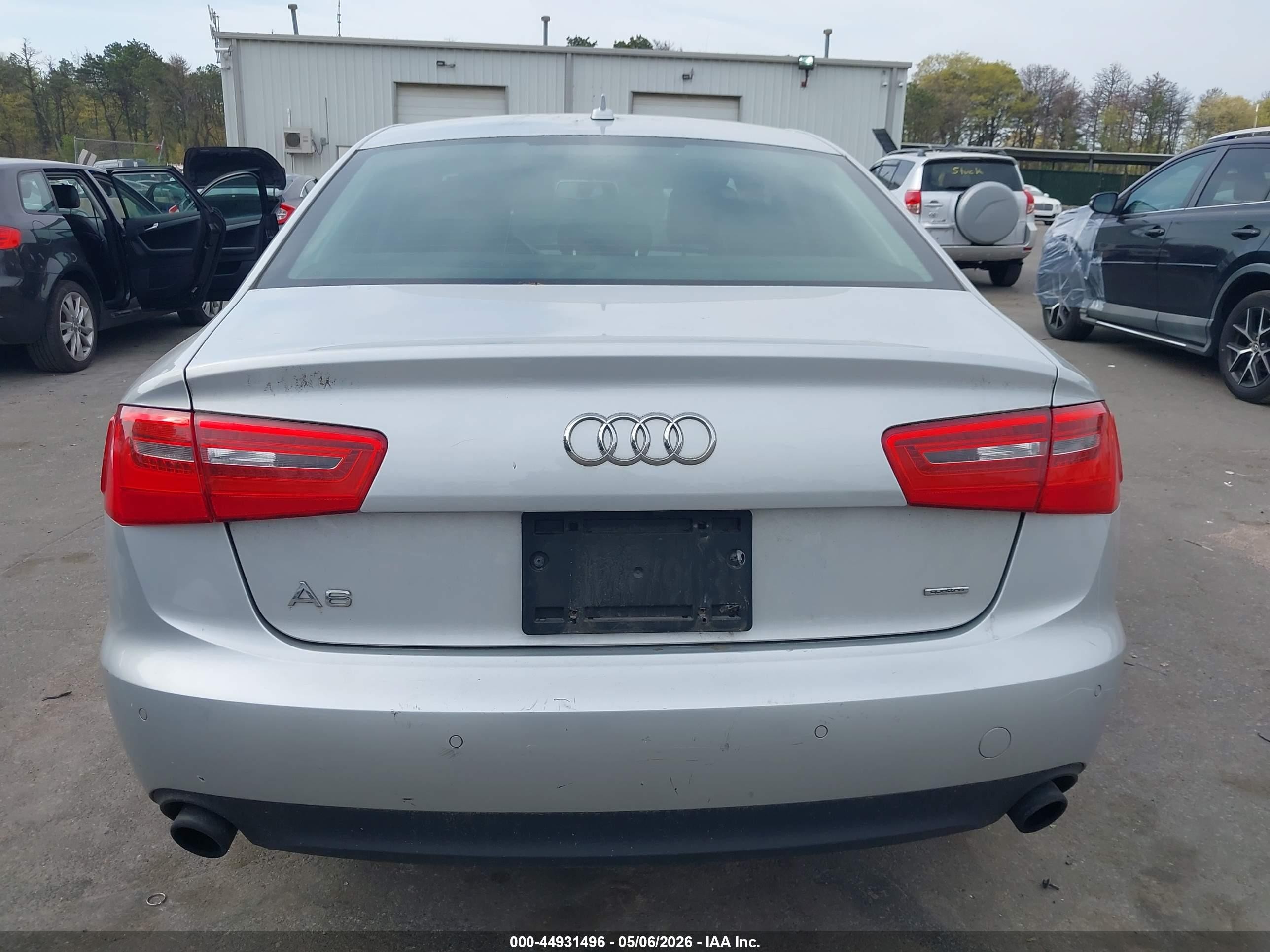 2015 Audi A6 2.0t Premium Silver vin: WAUGFAFC1FN003325