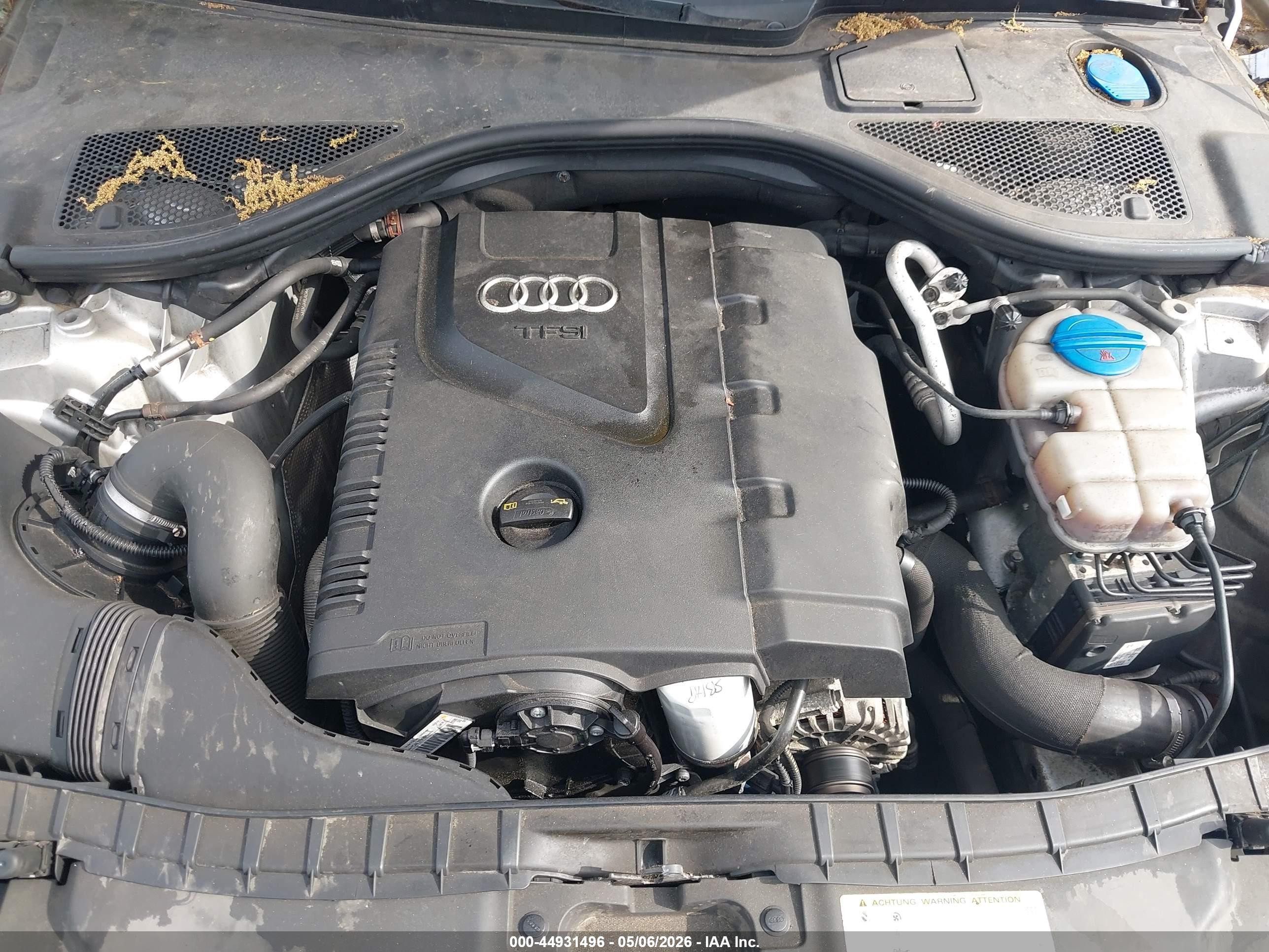 2015 Audi A6 2.0t Premium Silver vin: WAUGFAFC1FN003325