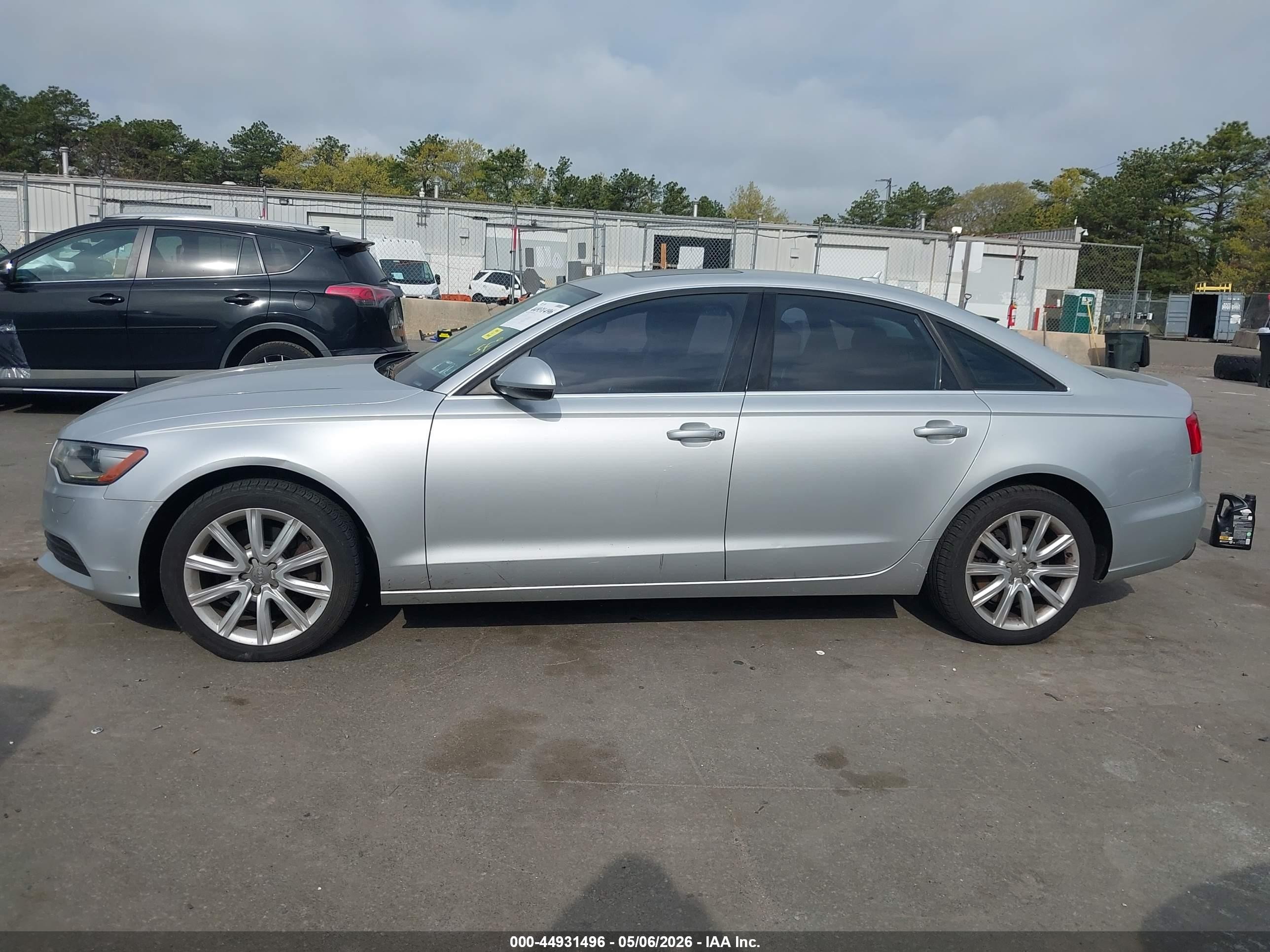 2015 Audi A6 2.0t Premium Silver vin: WAUGFAFC1FN003325