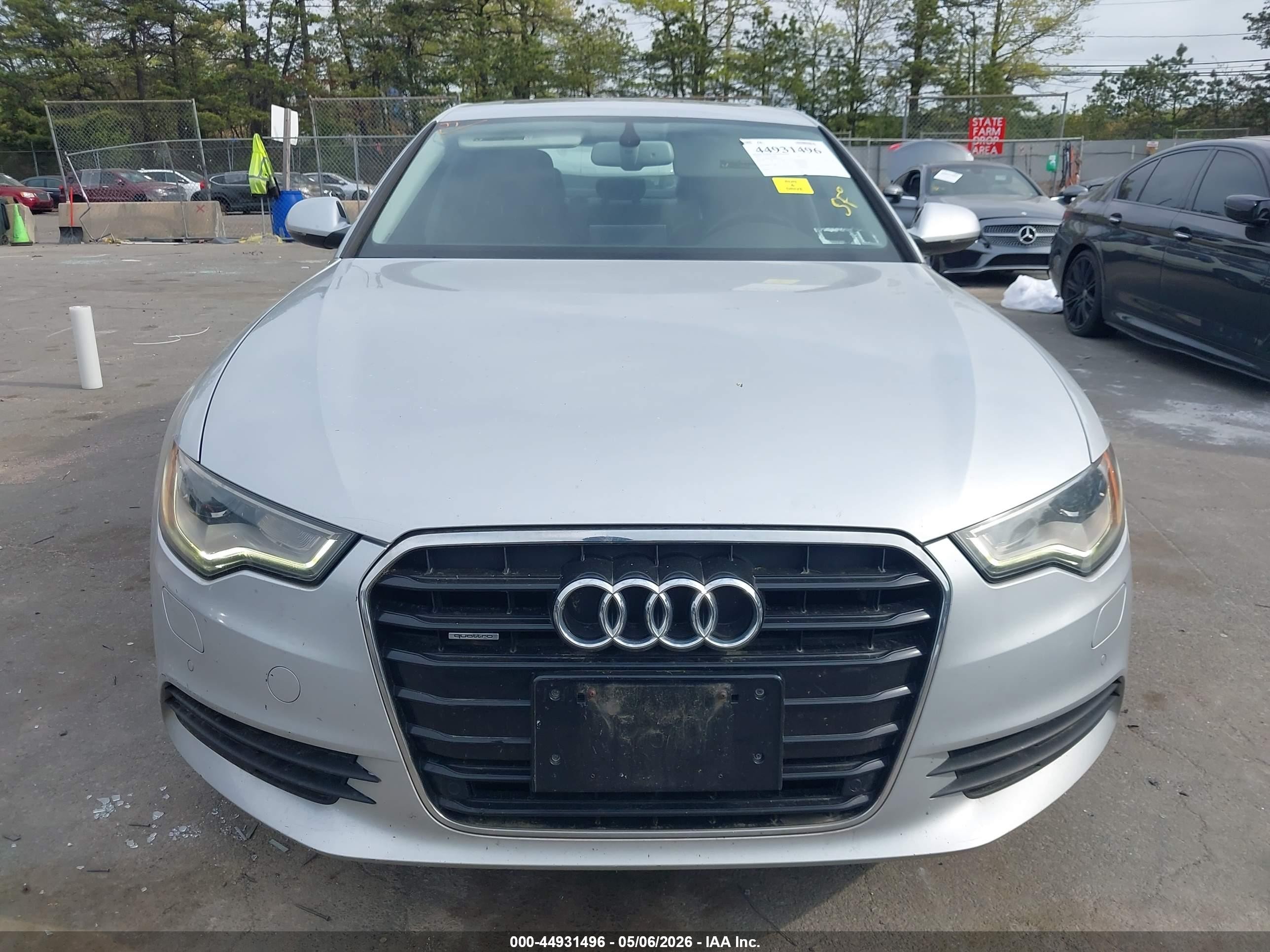 2015 Audi A6 2.0t Premium Silver vin: WAUGFAFC1FN003325