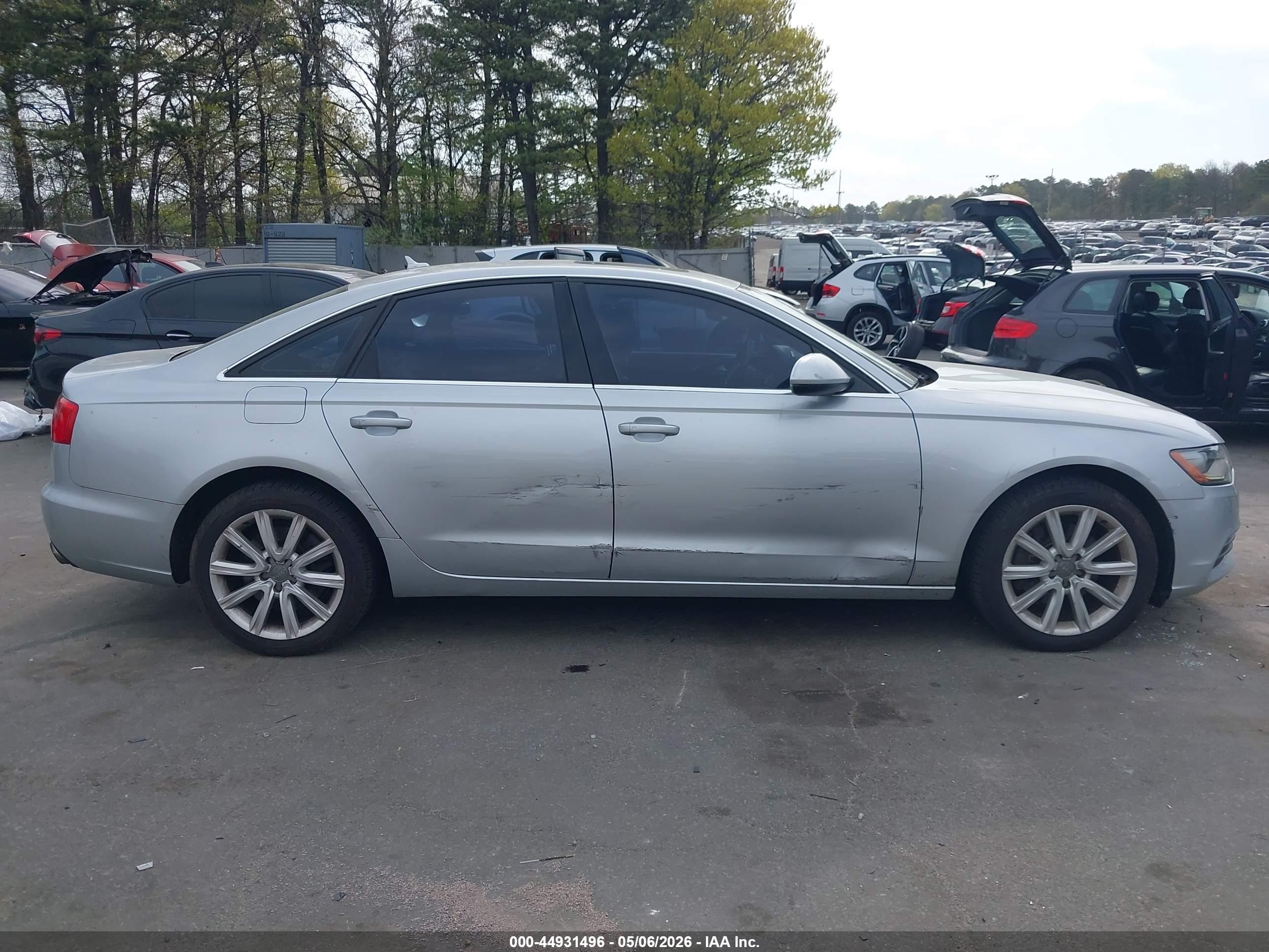 2015 Audi A6 2.0t Premium Silver vin: WAUGFAFC1FN003325