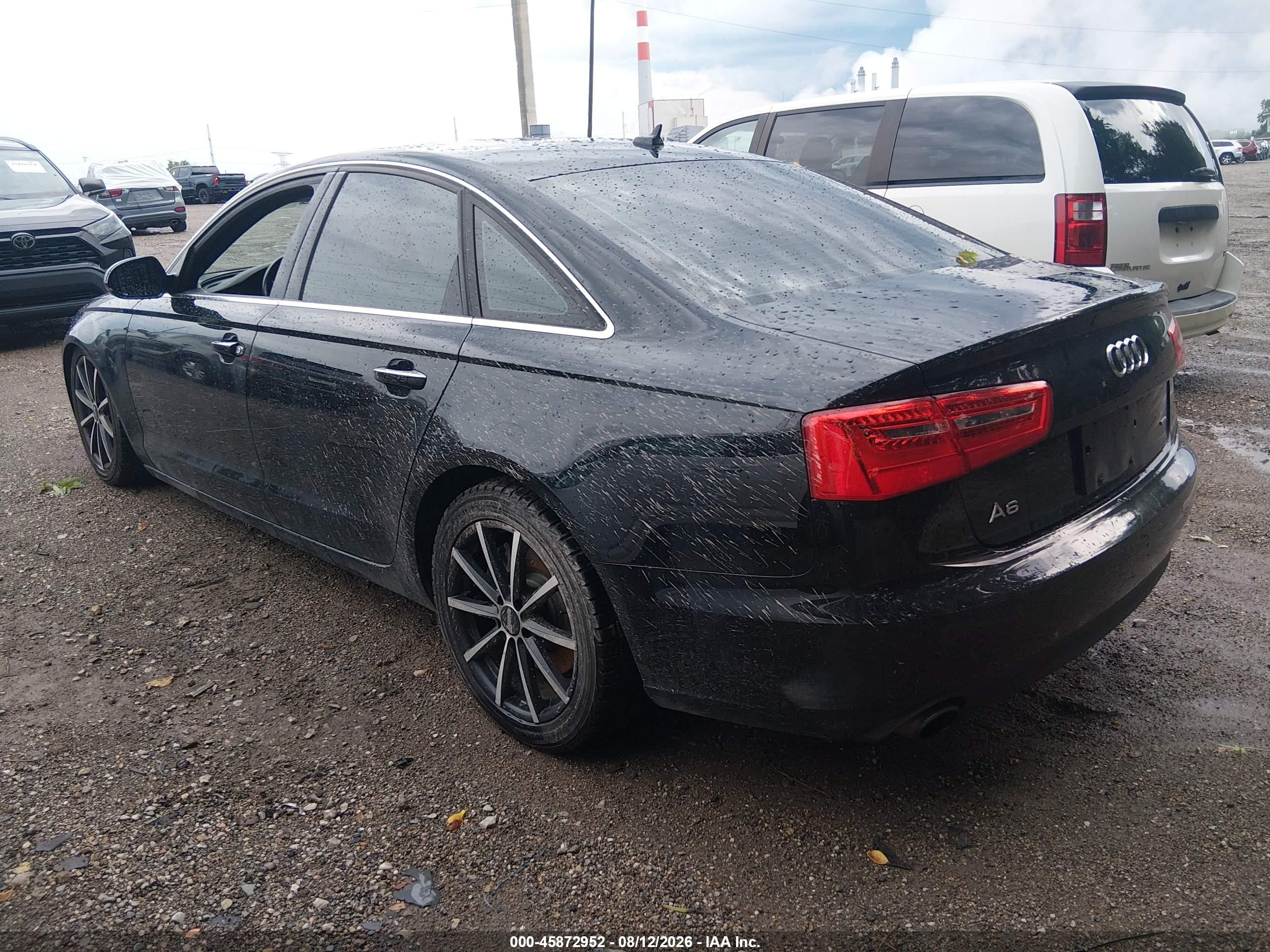2015 Audi A6 2.0t Premium Black vin: WAUGFAFC1FN011716