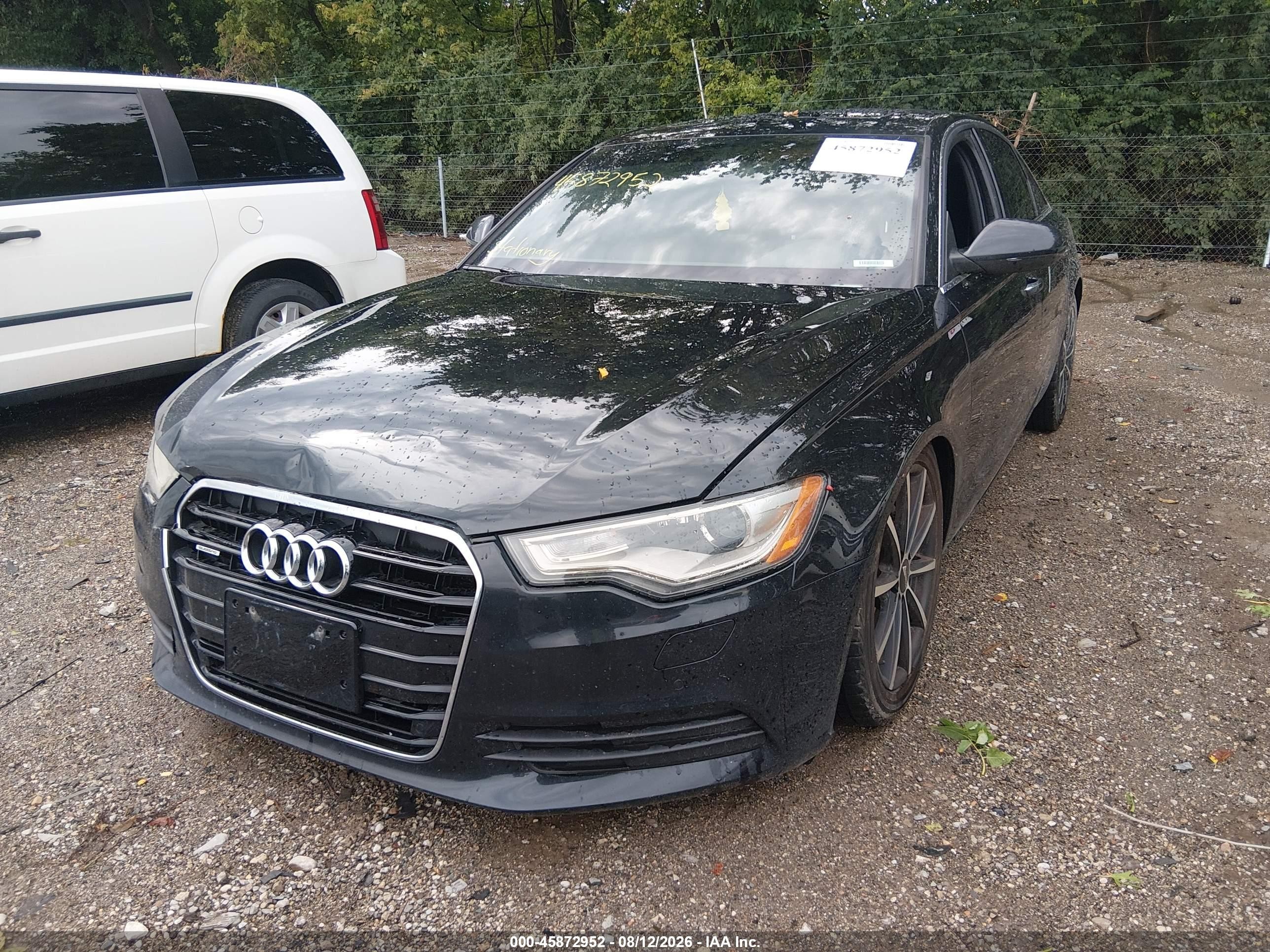 2015 Audi A6 2.0t Premium Black vin: WAUGFAFC1FN011716